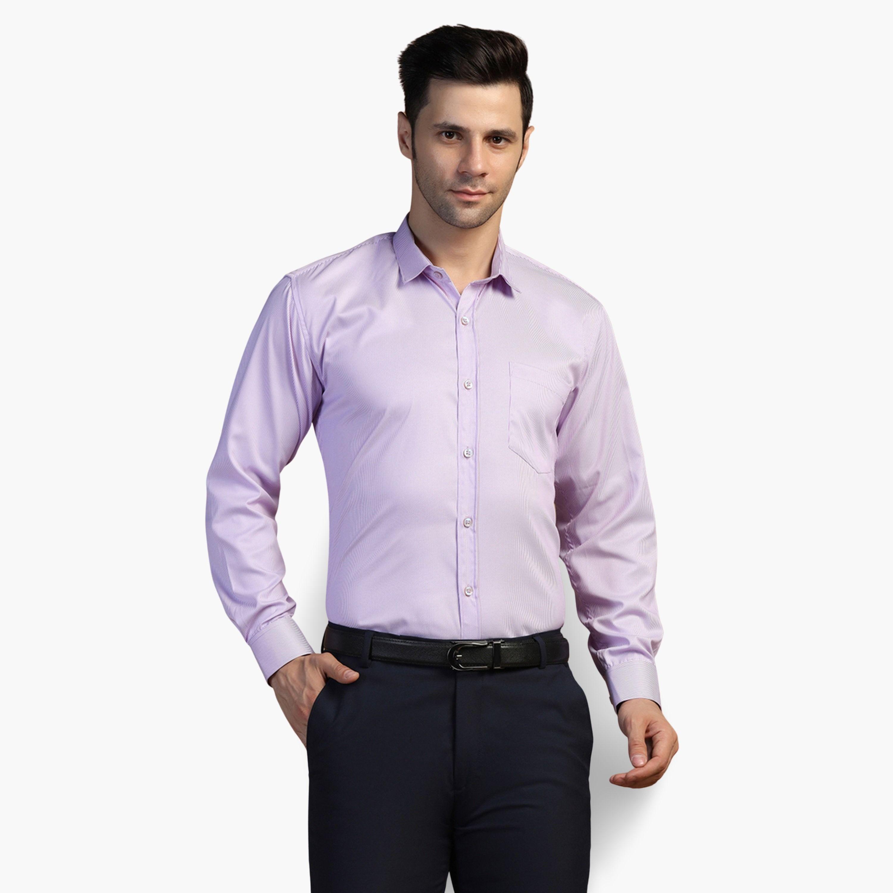 TAHVO X Styli Men Purple Striped Workwear Shirt-men-clothing-shirts-image-5