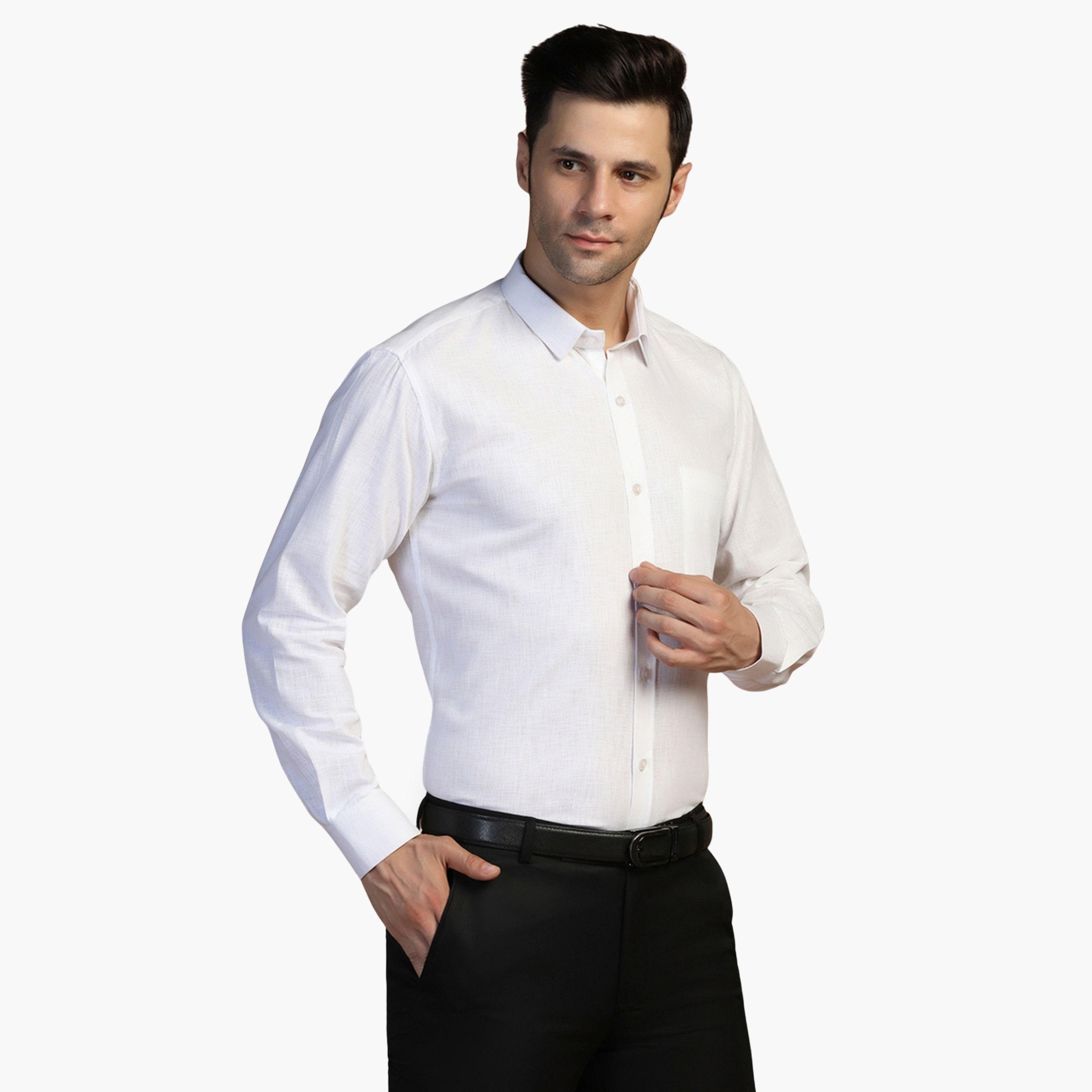 قميص بقصة ضيقة للرجال-men-clothing-shirts-image-1