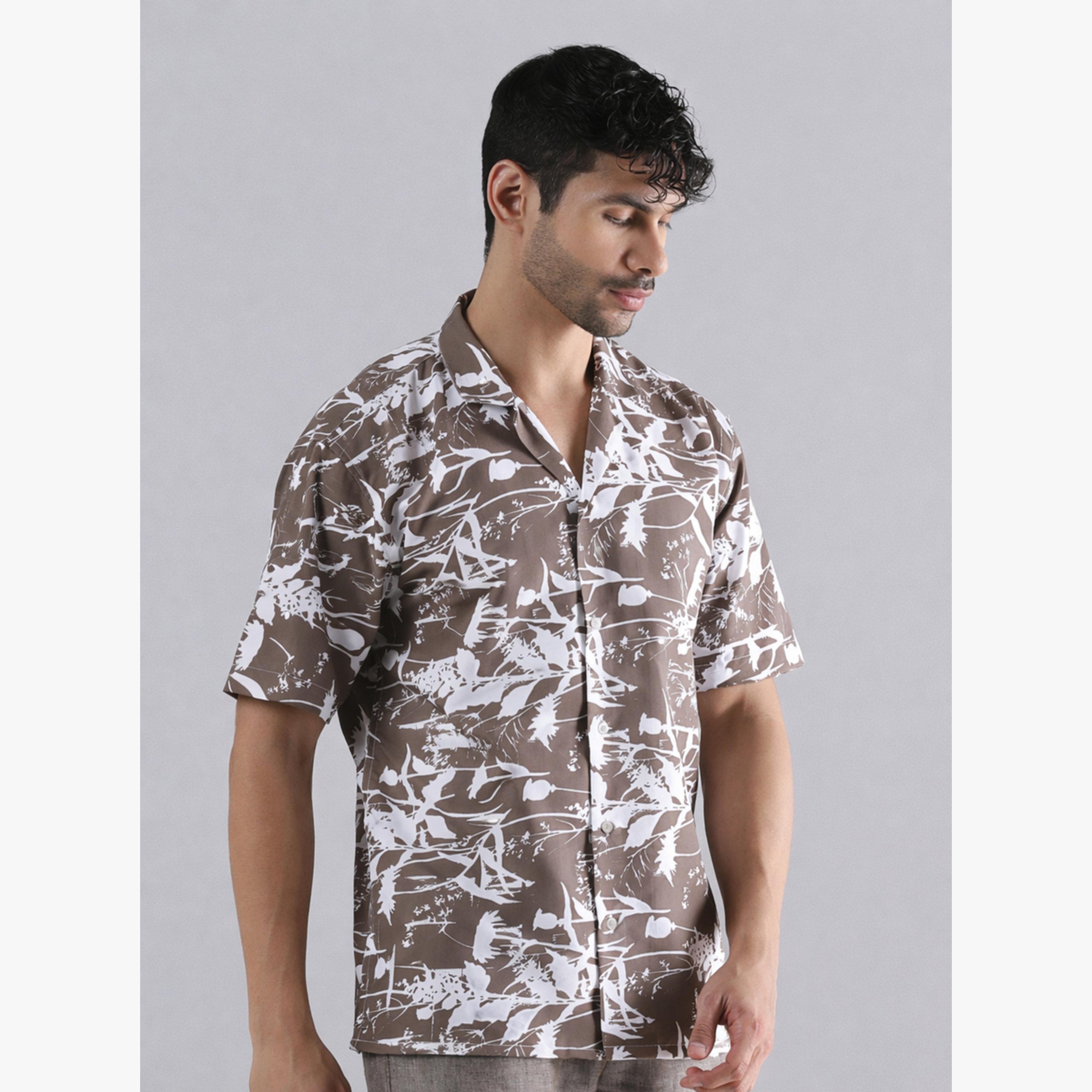 قميص بطبعة طبيعة للرجال-men-clothing-shirts-image-4