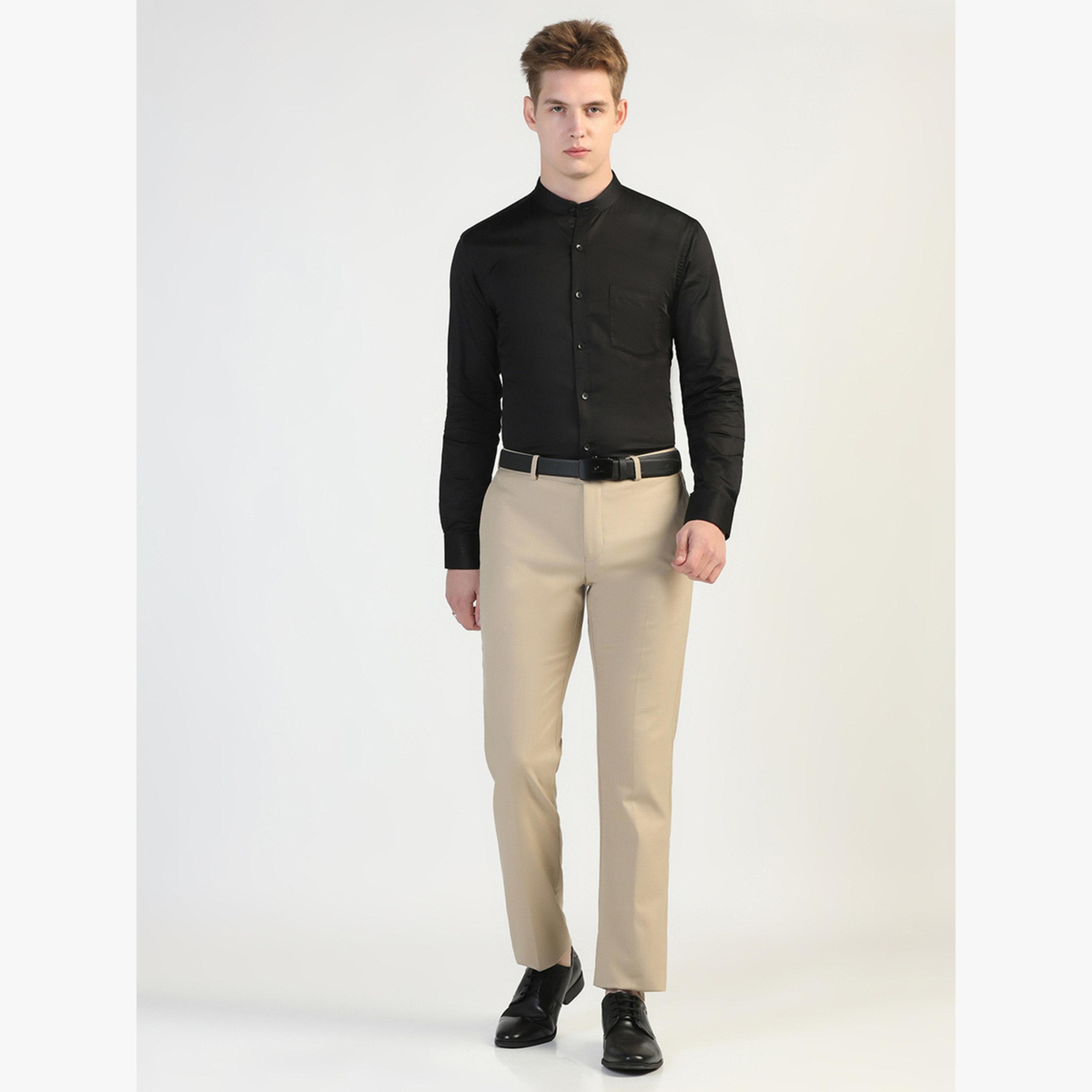 قميص قطن بأكمام طويلة للرجال-men-clothing-shirts-image-2