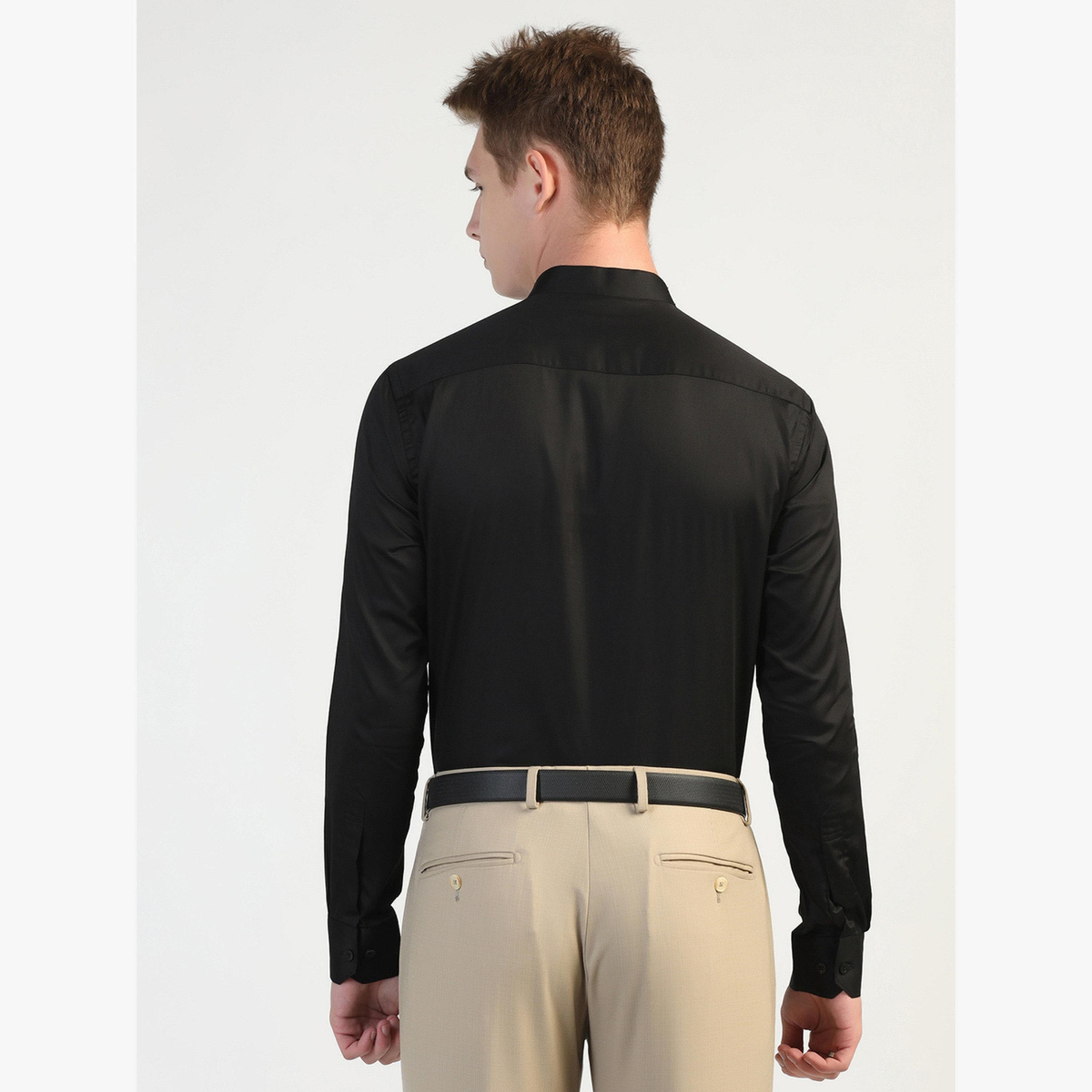قميص قطن بأكمام طويلة للرجال-men-clothing-shirts-image-4
