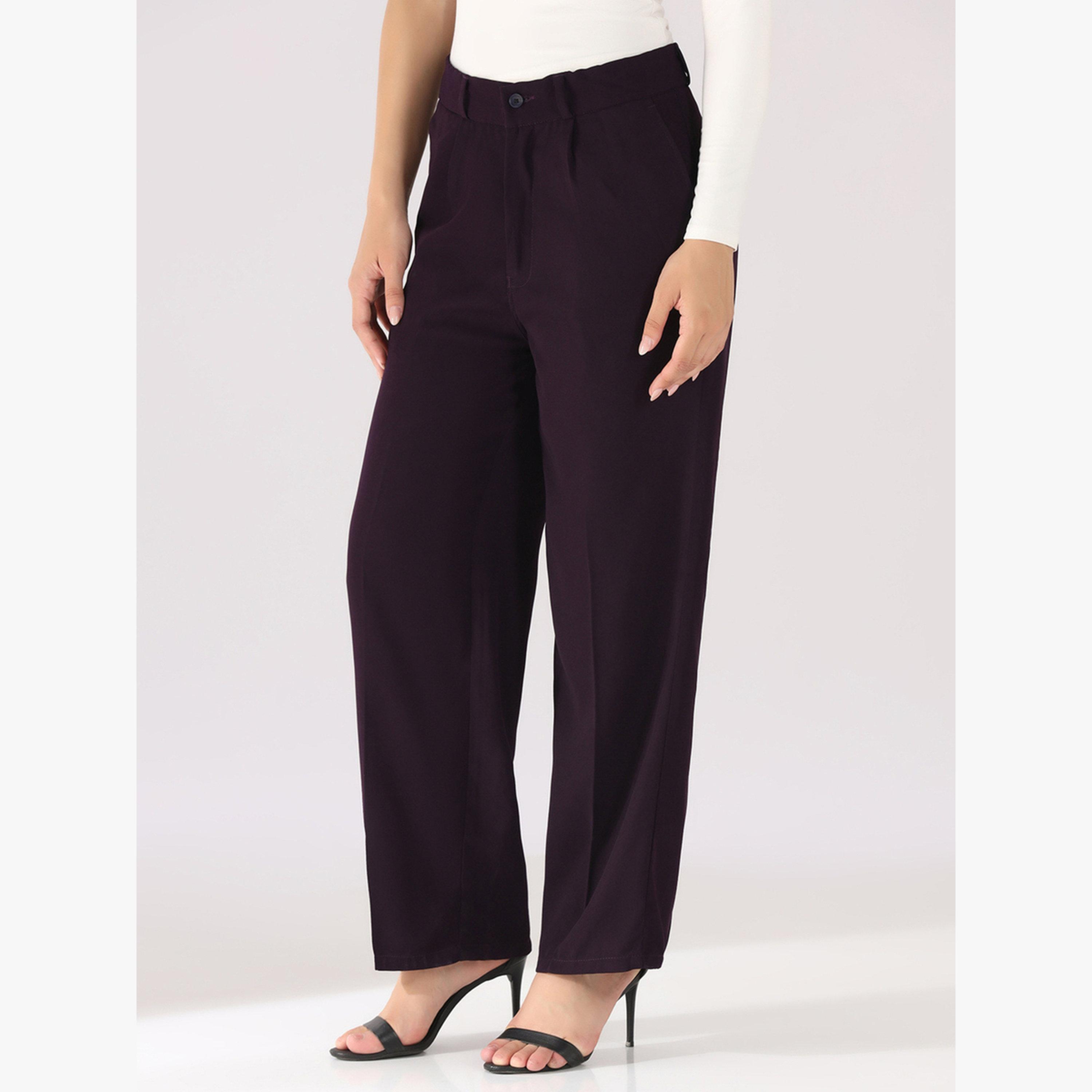 بنطال بقصة أرجل مستقيمة-women-clothing-bottoms-trousers-image-3