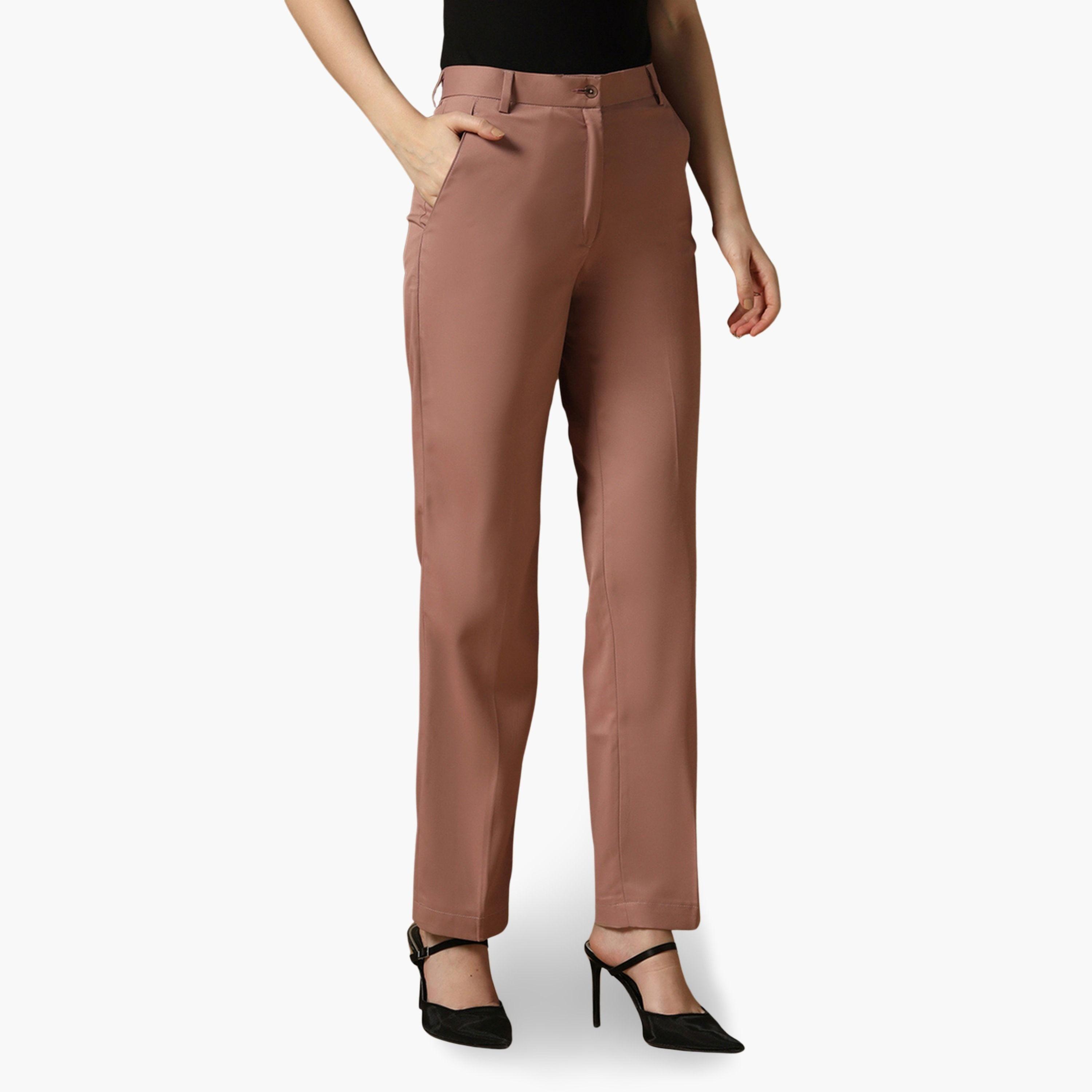 بنطال بقصة أرجل مستقيمة-women-clothing-bottoms-trousers-image-4