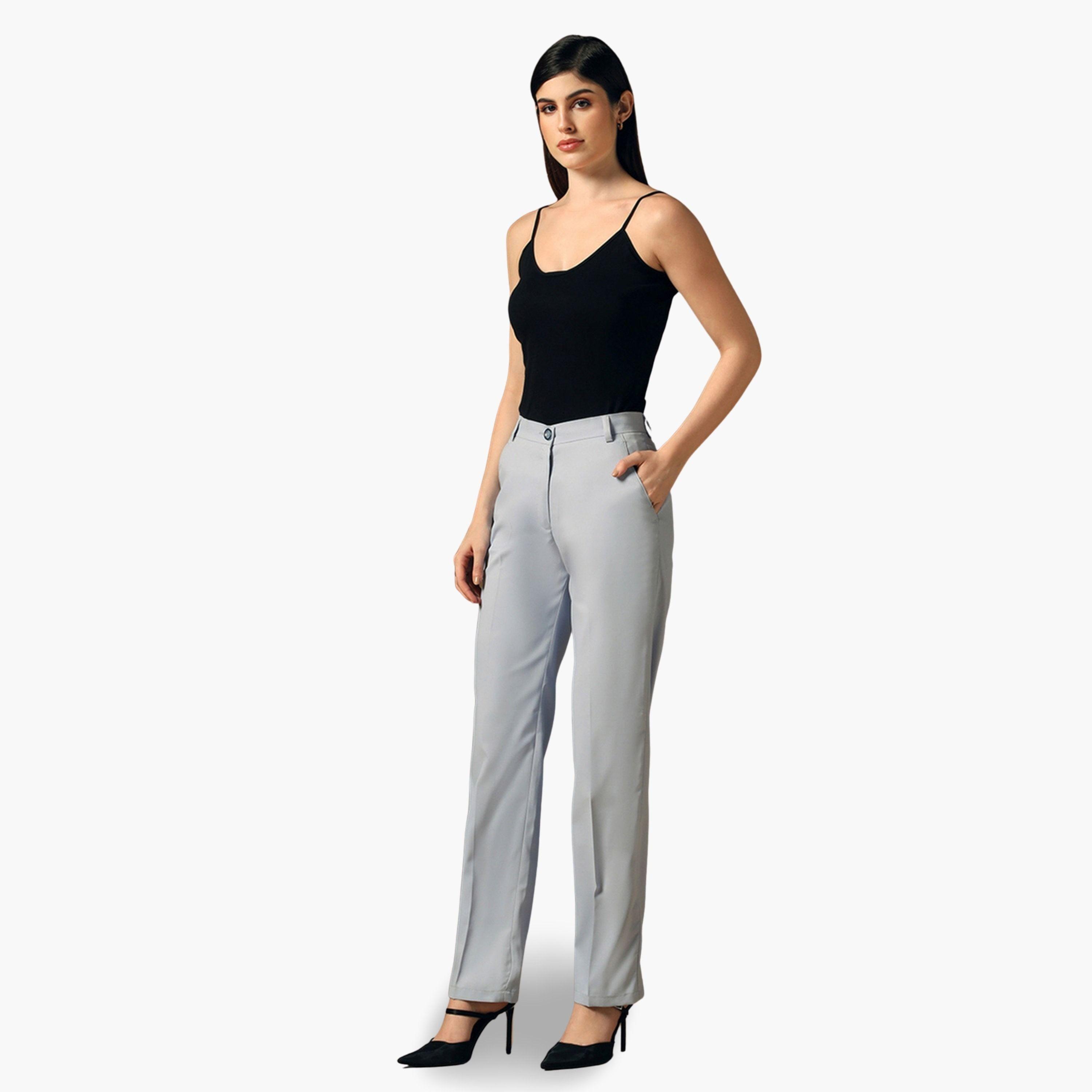 بنطال بقصة أرجل مستقيمة-women-clothing-bottoms-trousers-image-2