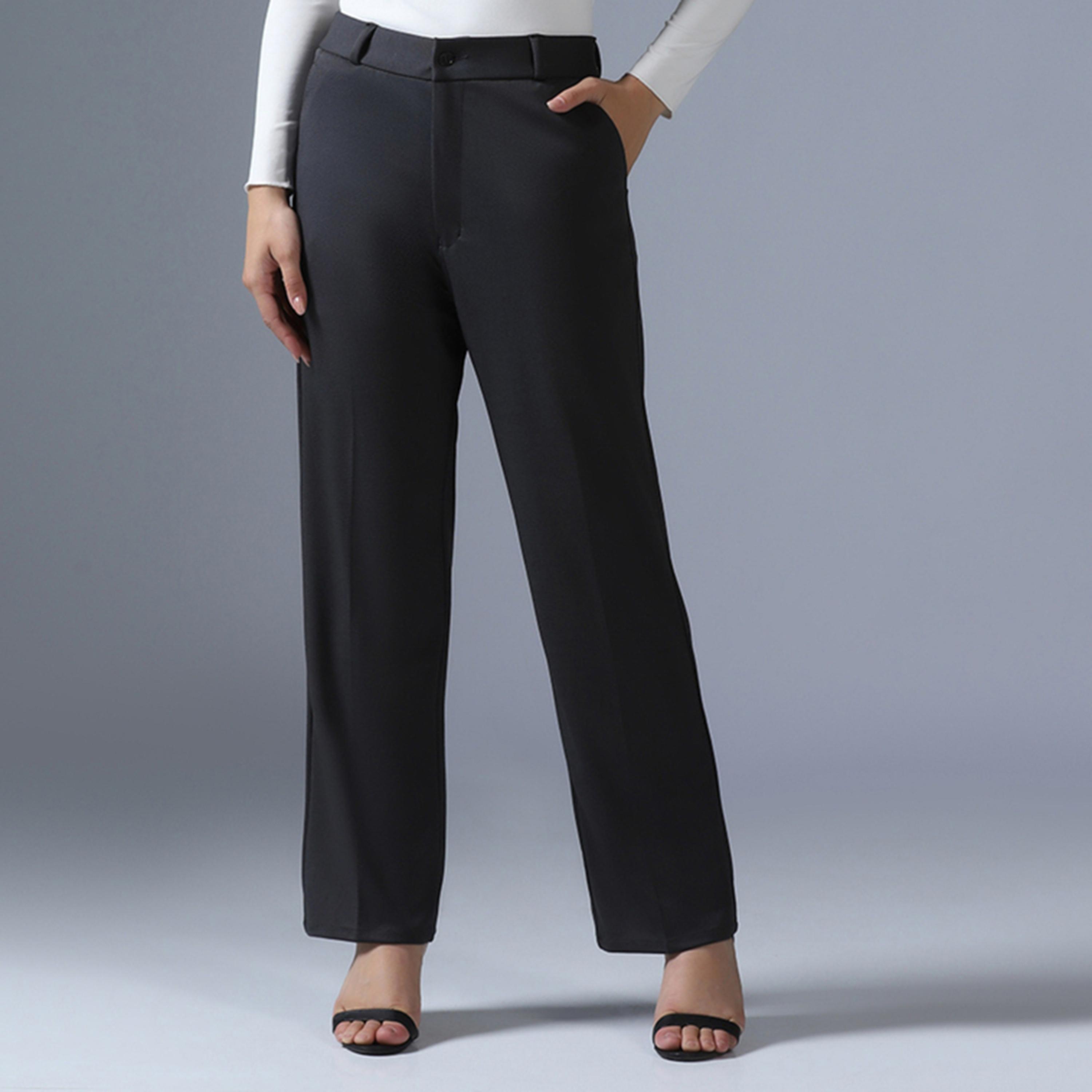بنطال بقصة أرجل واسعة-women-clothing-bottoms-trousers-image-1