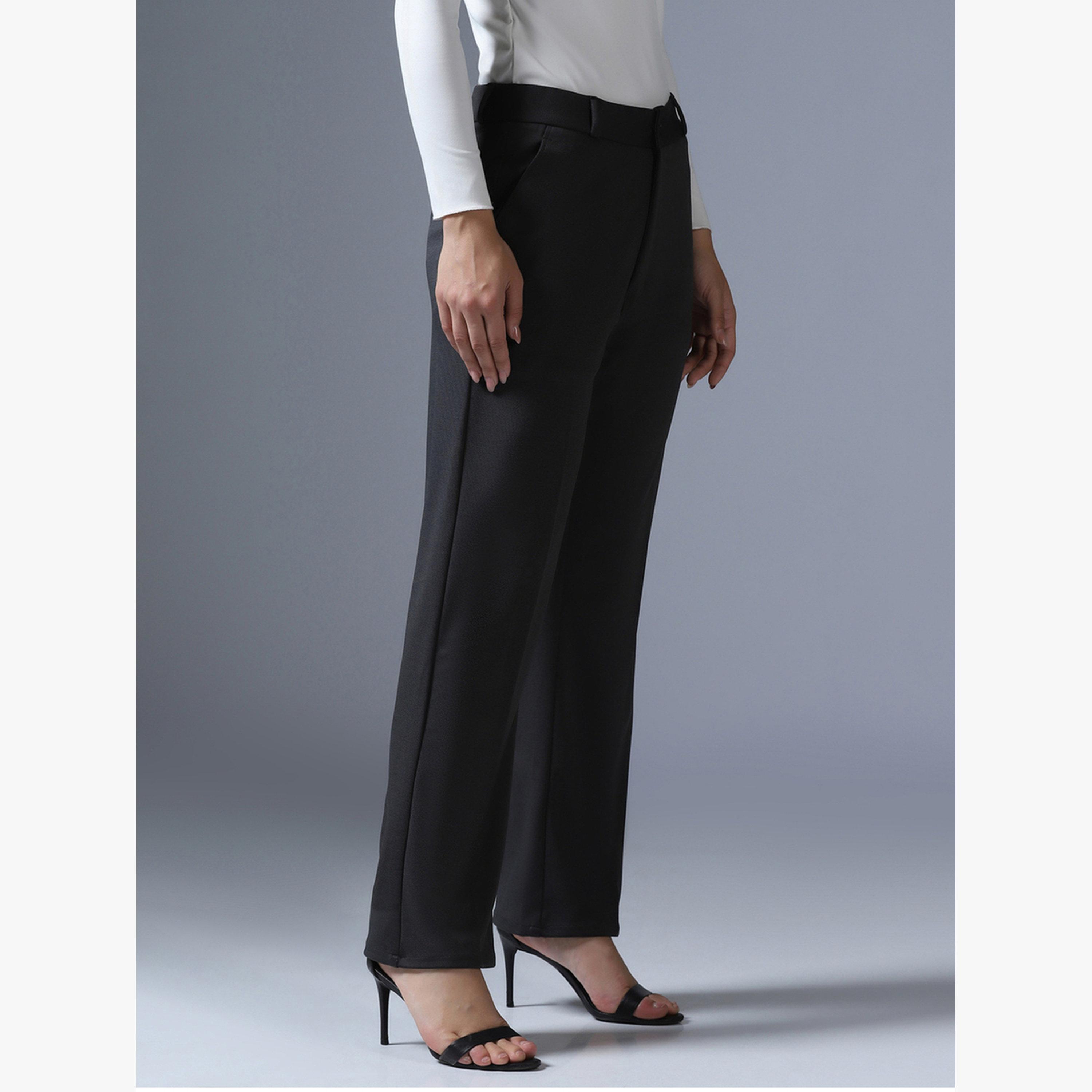 TAHVO X Styli Dark Grey Wide Leg Trousers-women-clothing-bottoms-trousers-image-7