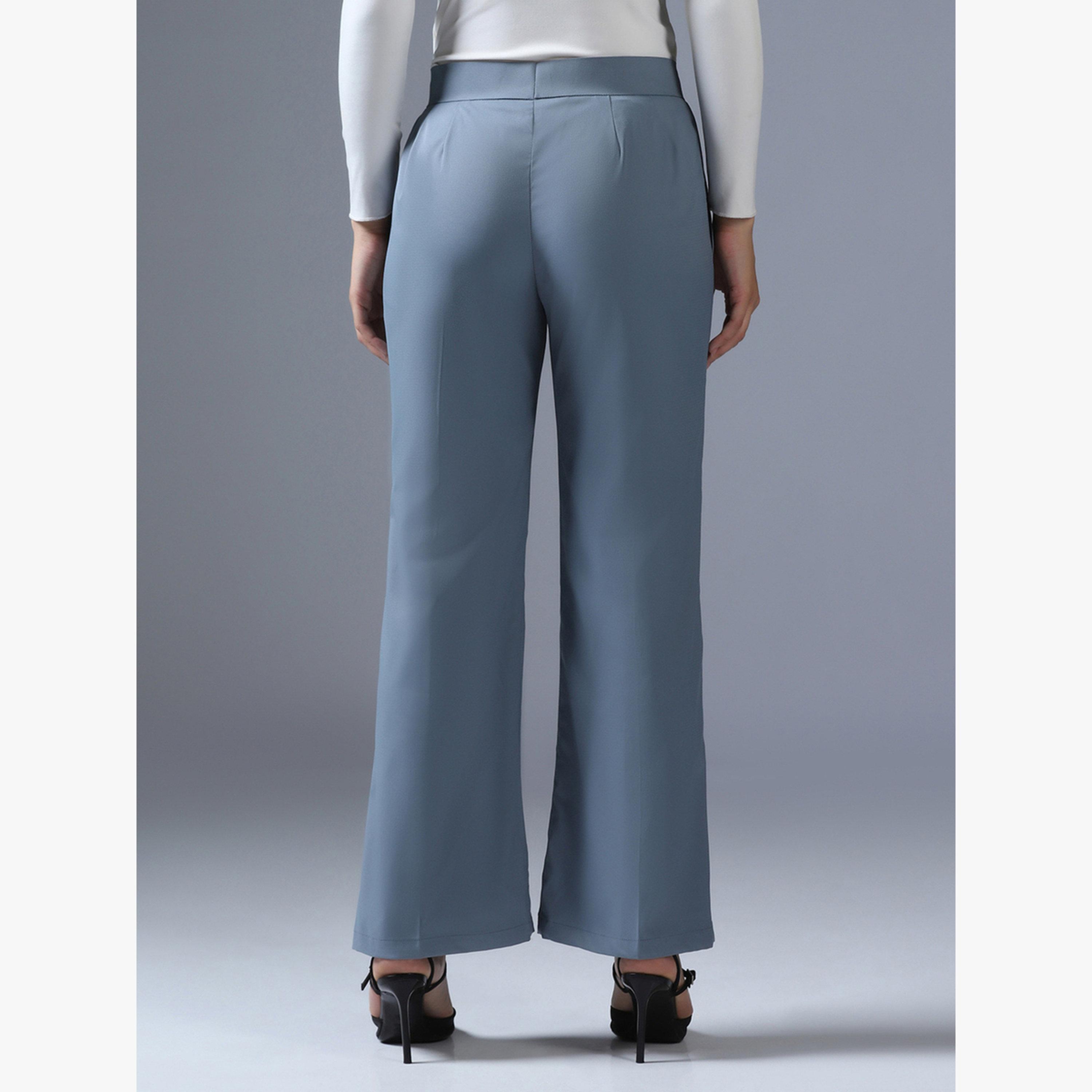 TAHVO X Styli Blue Wide Leg Trousers-women-clothing-bottoms-trousers-image-2