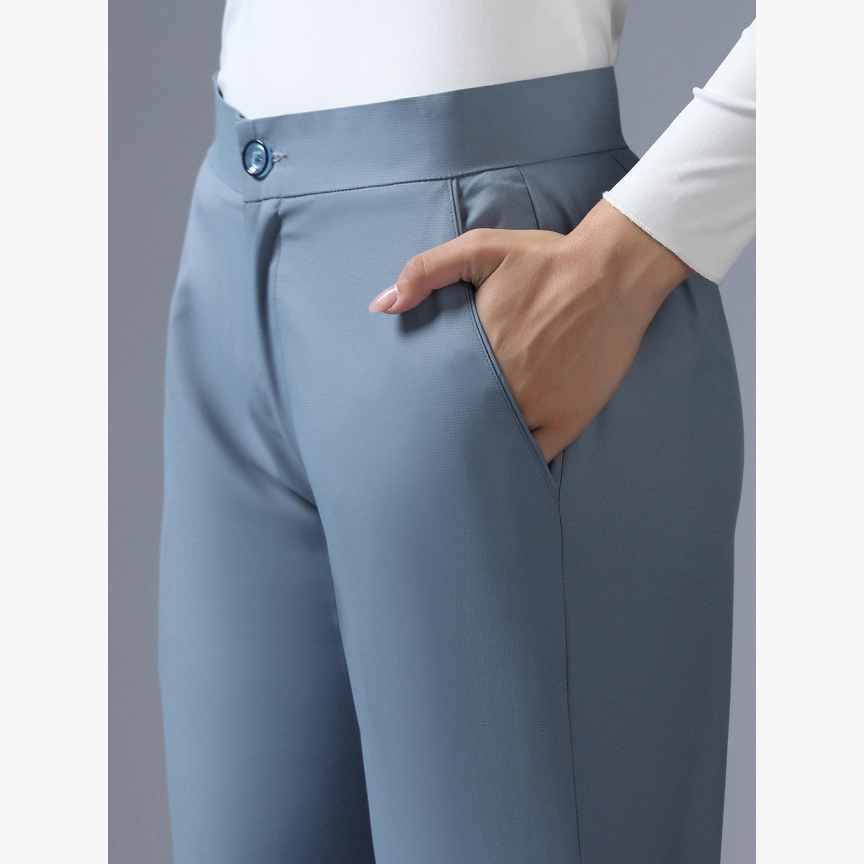 بنطال بقصة أرجل واسعة-women-clothing-bottoms-trousers-image-3