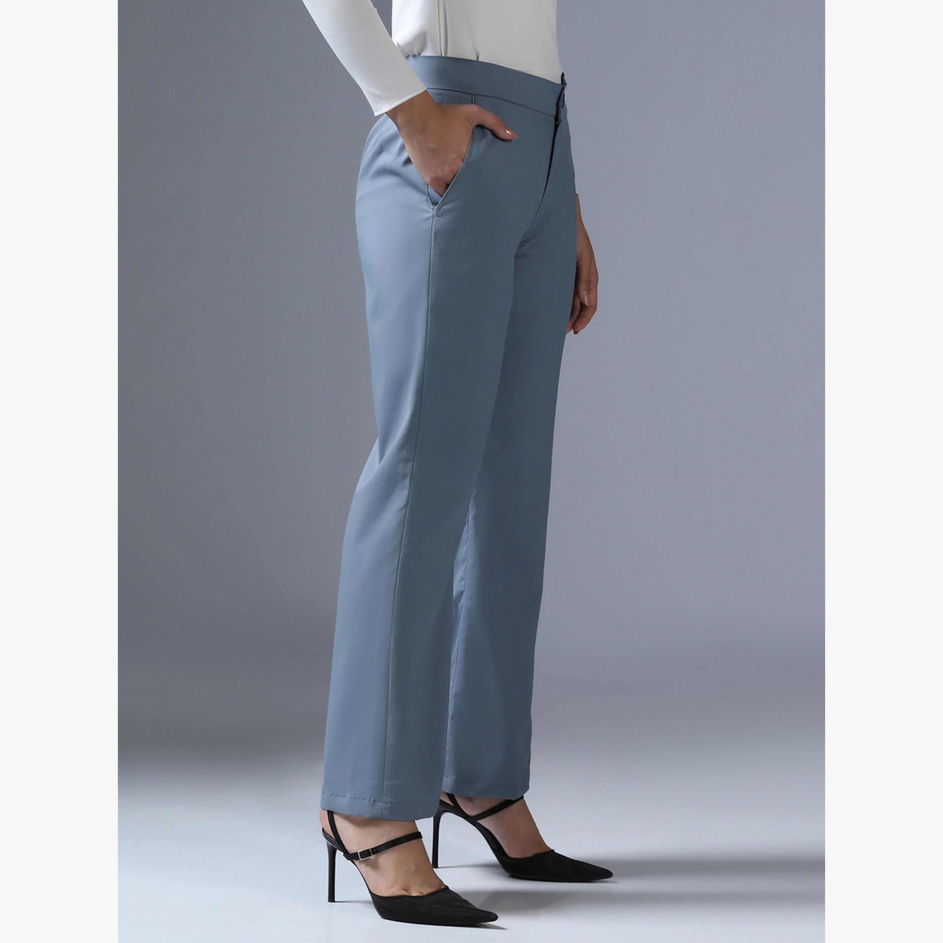 TAHVO X Styli Blue Wide Leg Trousers-women-clothing-bottoms-trousers-image-5