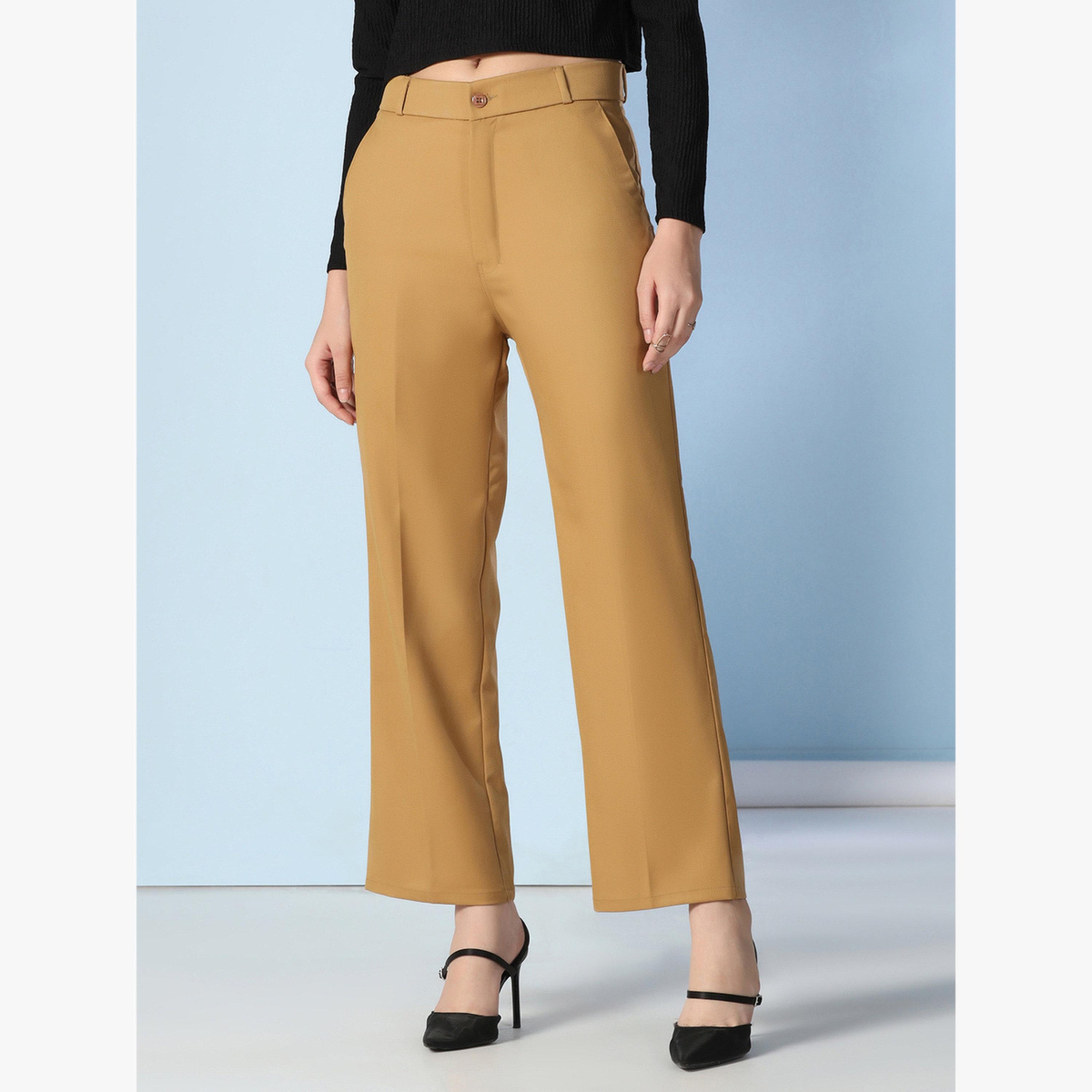 بنطال بقصة أرجل واسعة-women-clothing-bottoms-trousers-image-1