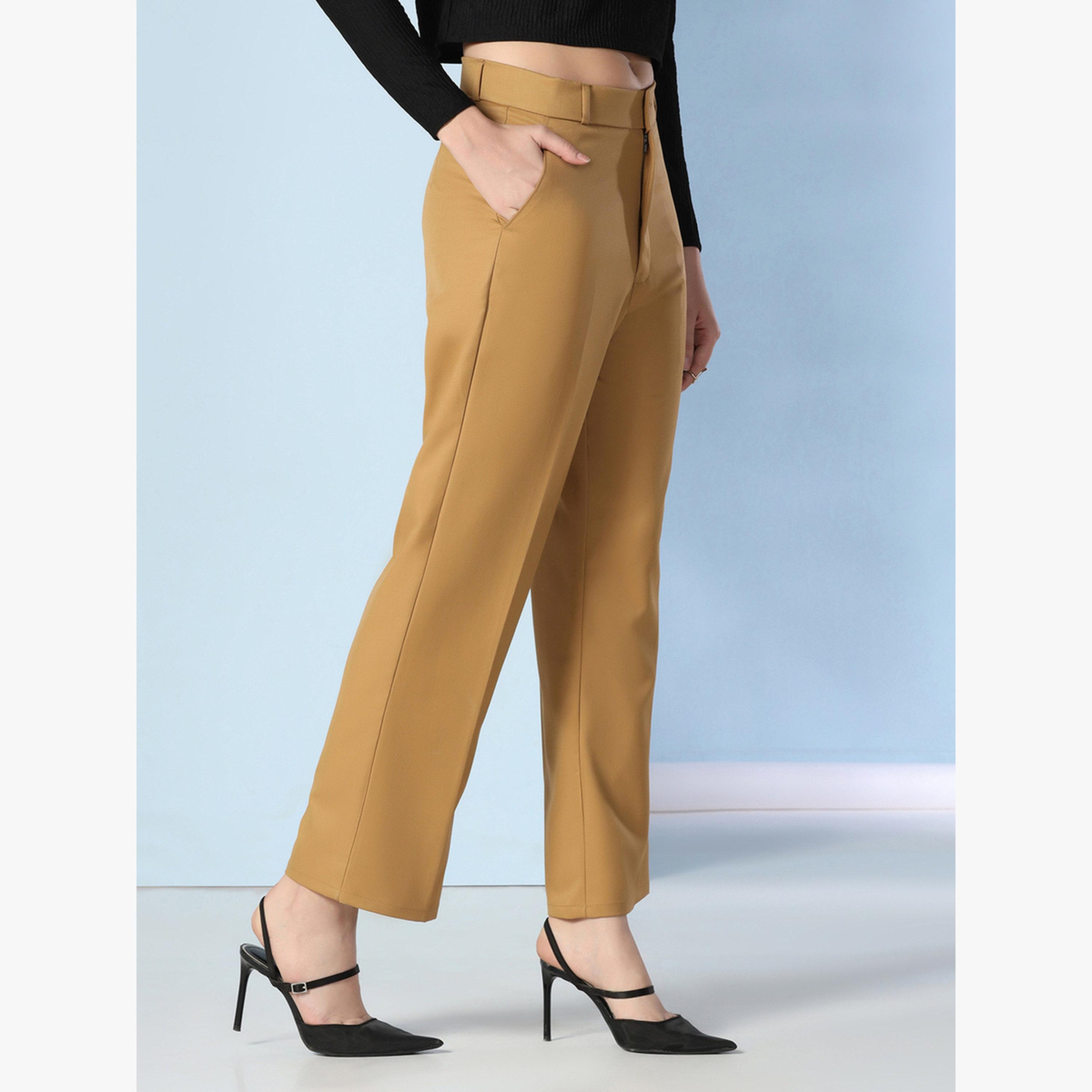 بنطال بقصة أرجل واسعة-women-clothing-bottoms-trousers-image-5