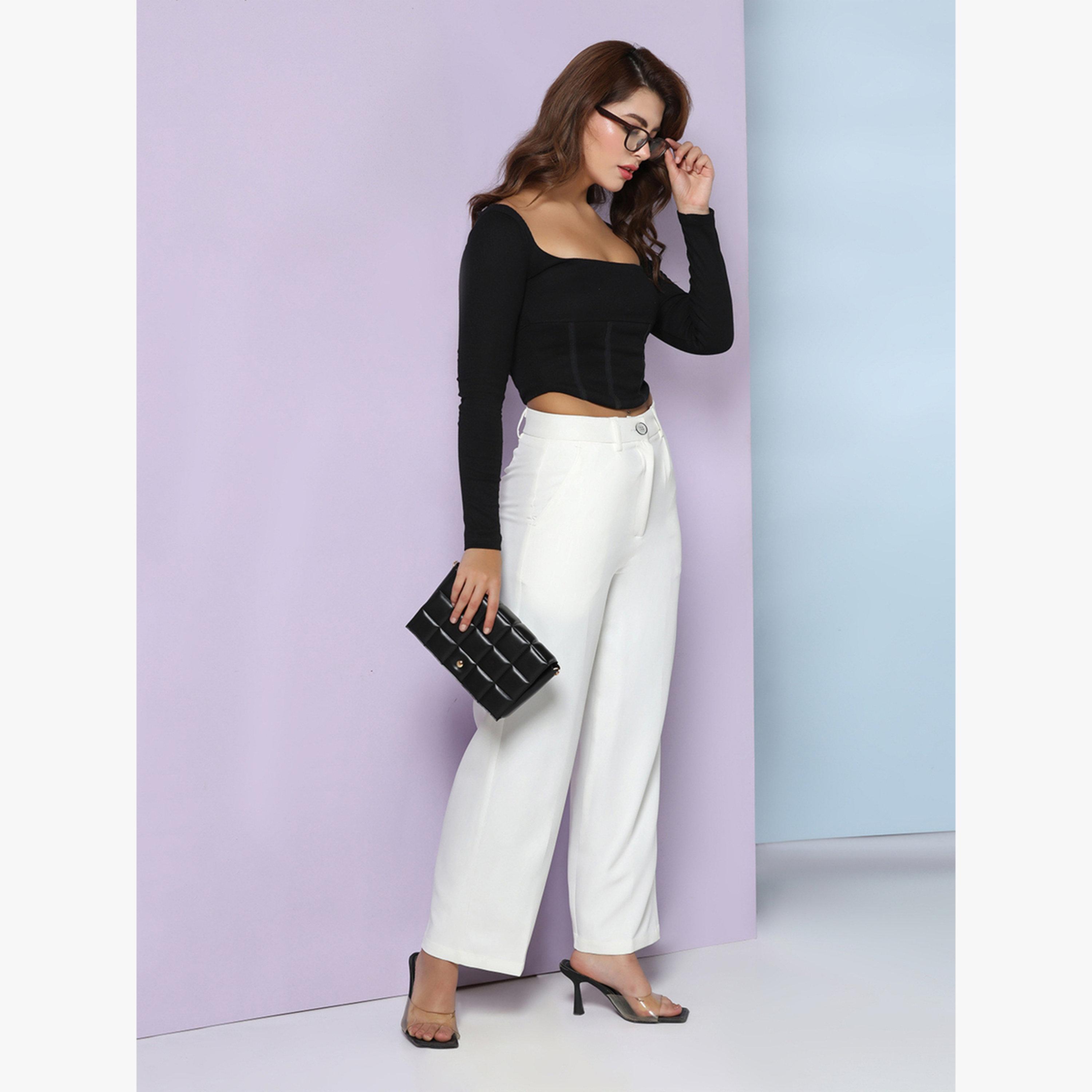 بنطال بقصة أرجل واسعة-women-clothing-bottoms-trousers-image-2