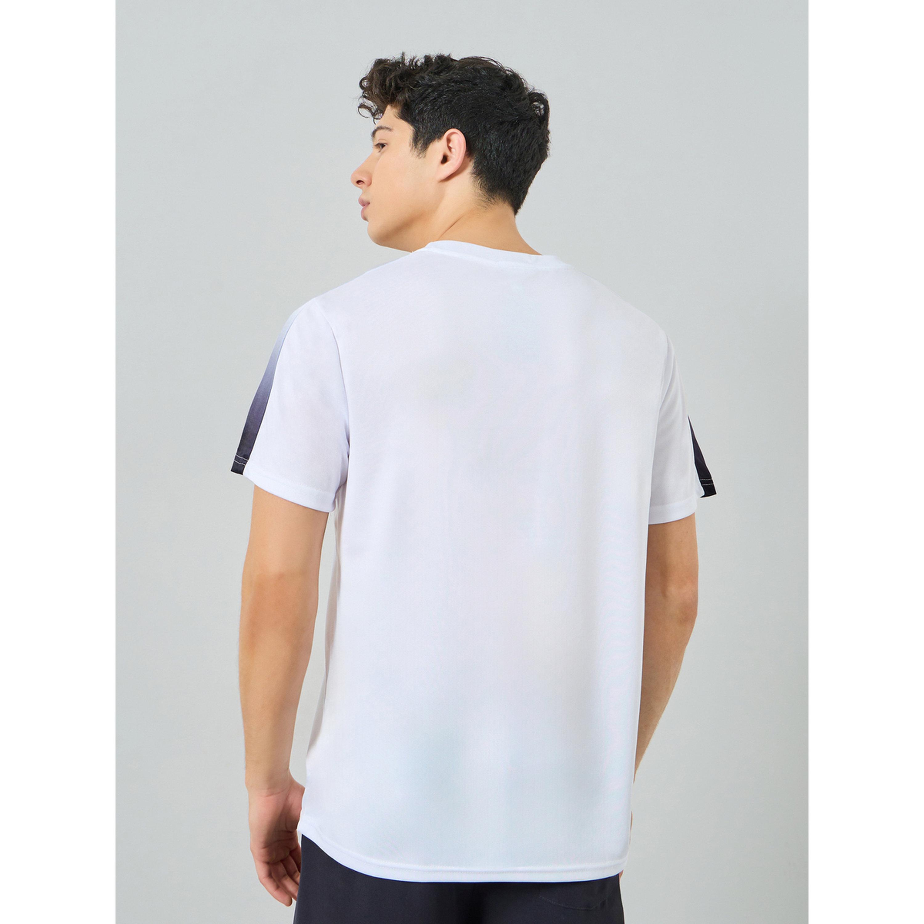 Styli Men White Short Sleeve T-Shirt and Shorts Set-men-clothing-sportswearandactivewear-tracksuits-image-4