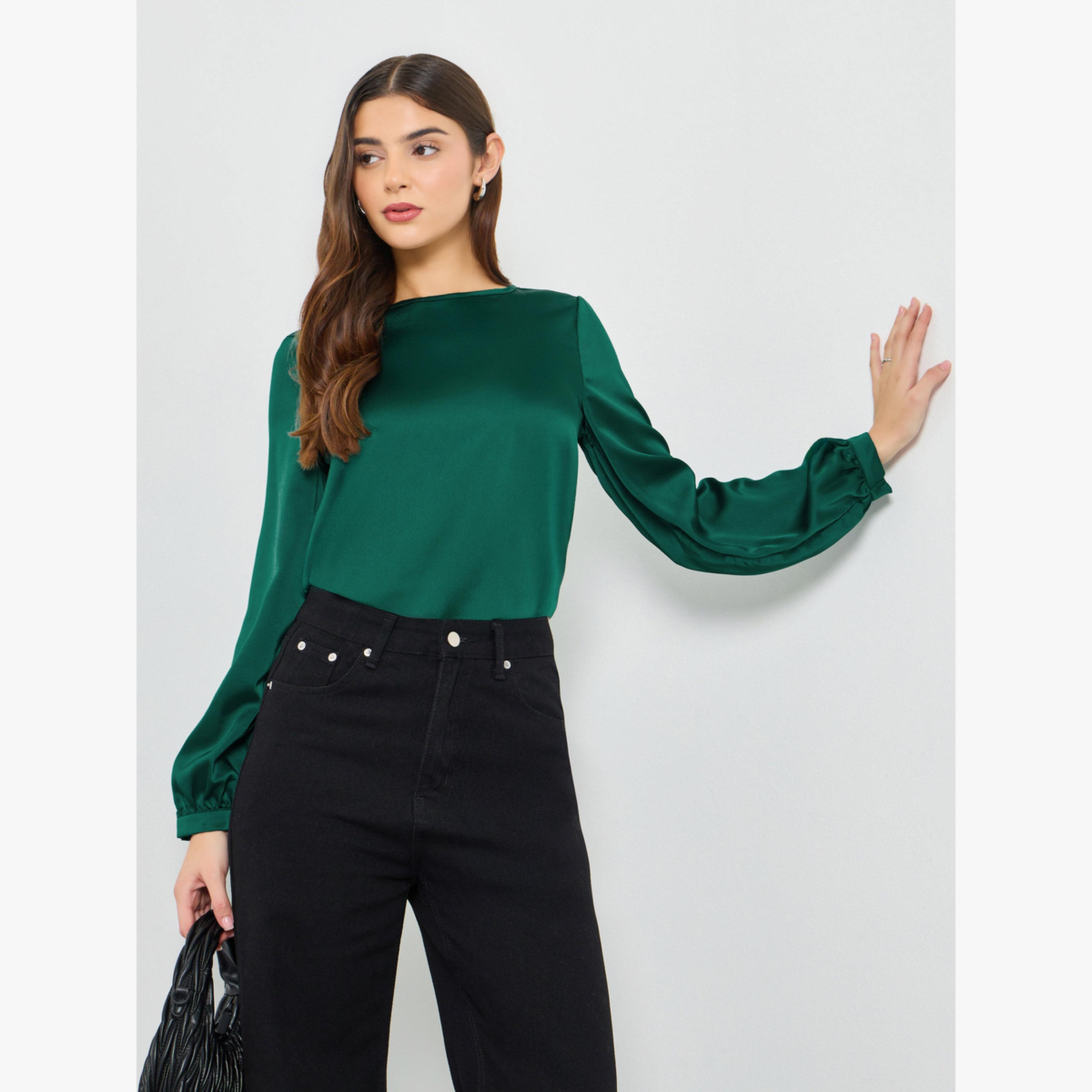 بلوزة بأكمام طويلة-women-clothing-shirtsandblouses-blouses-image-3