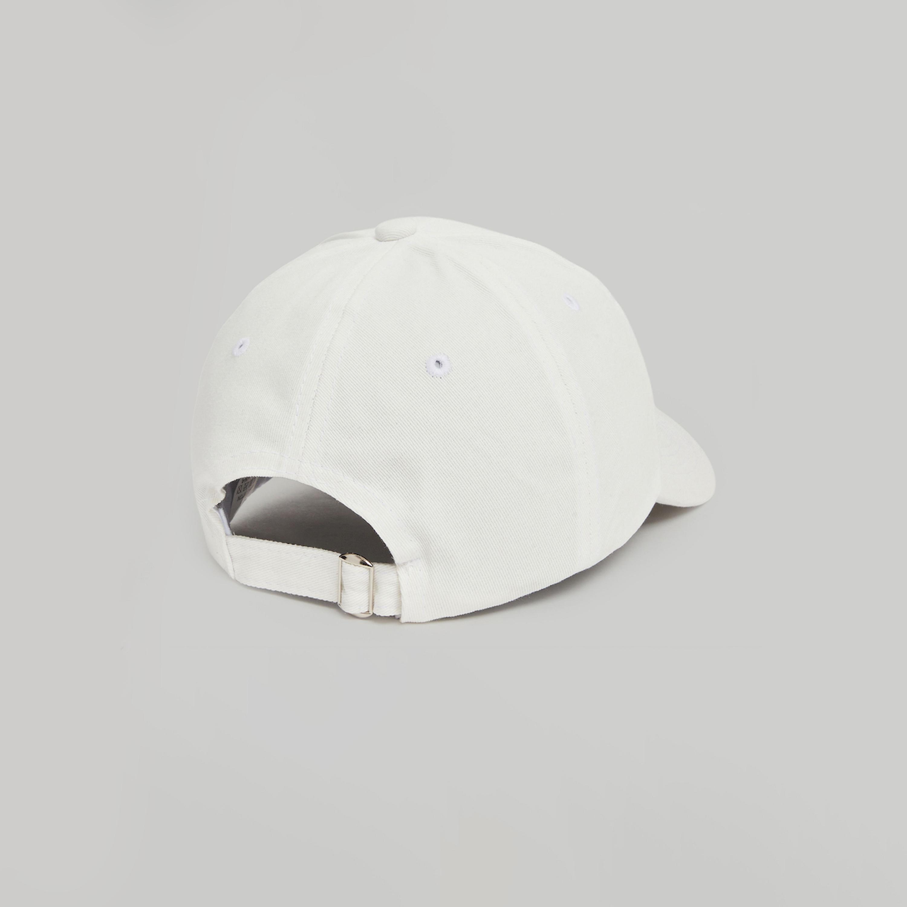 Styli White Embroidered NY Baseball Cap-men-caps-image-2