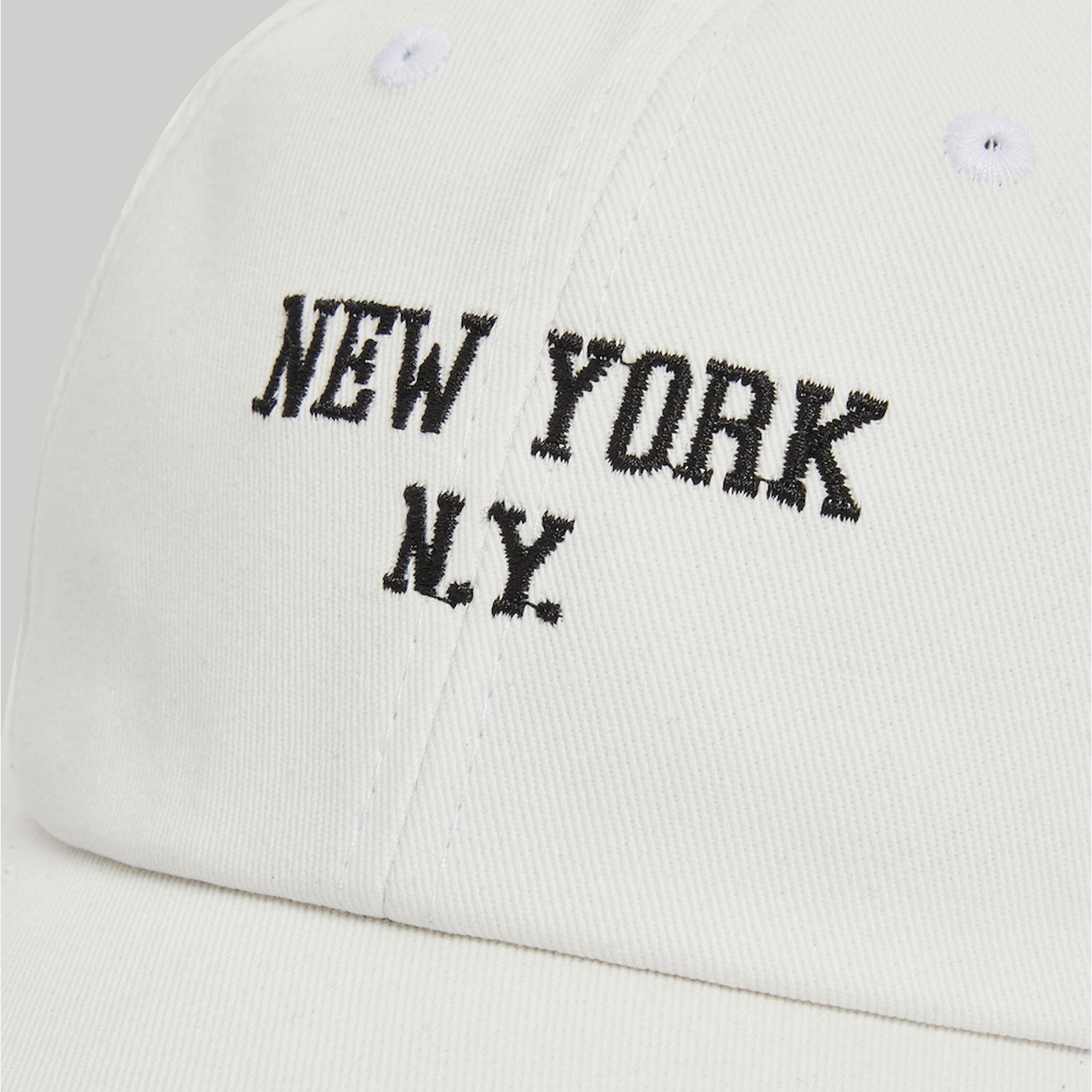 Styli White Embroidered NY Baseball Cap-men-caps-image-3