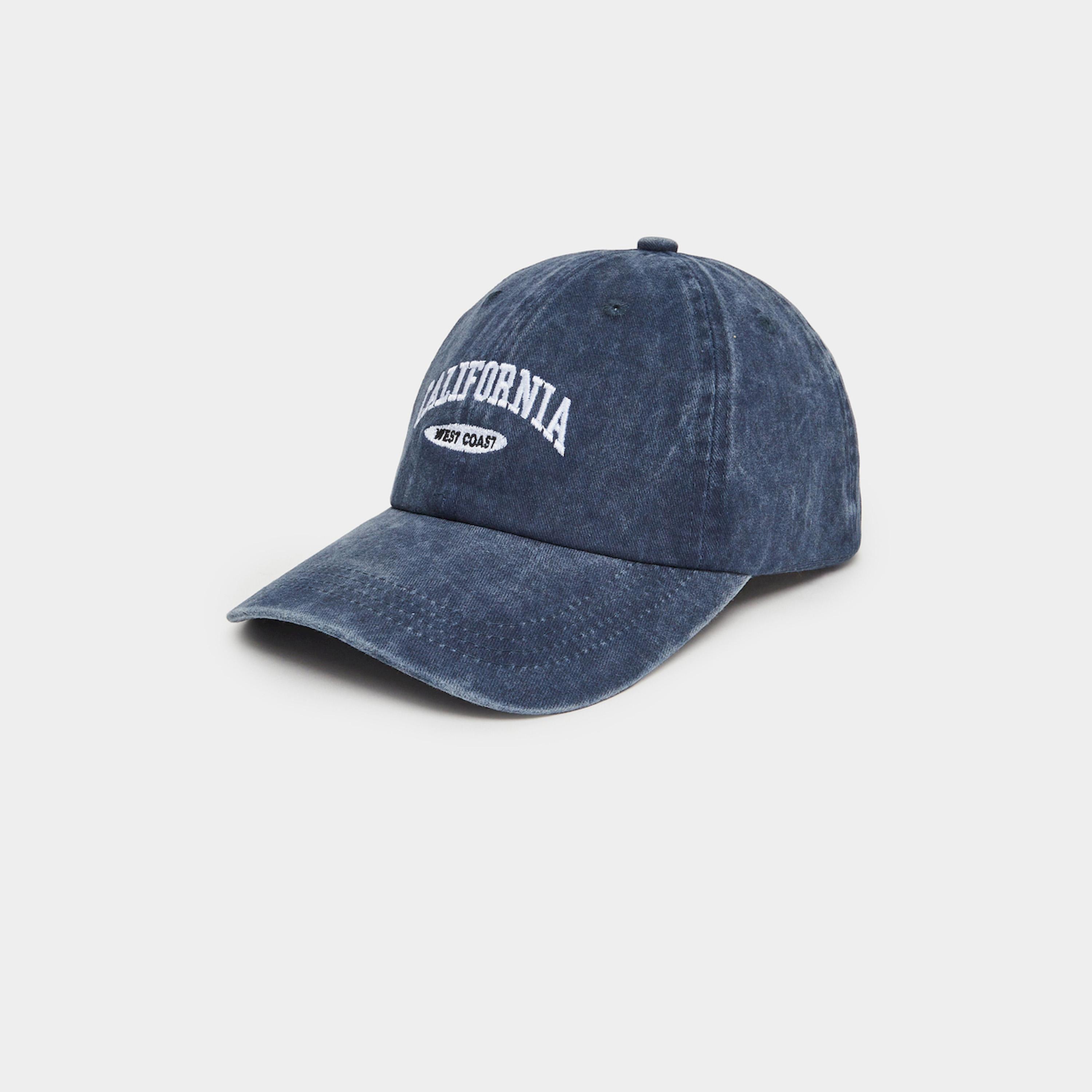 Styli Navy Blue Embroidered Baseball Cap-men-caps-image-1