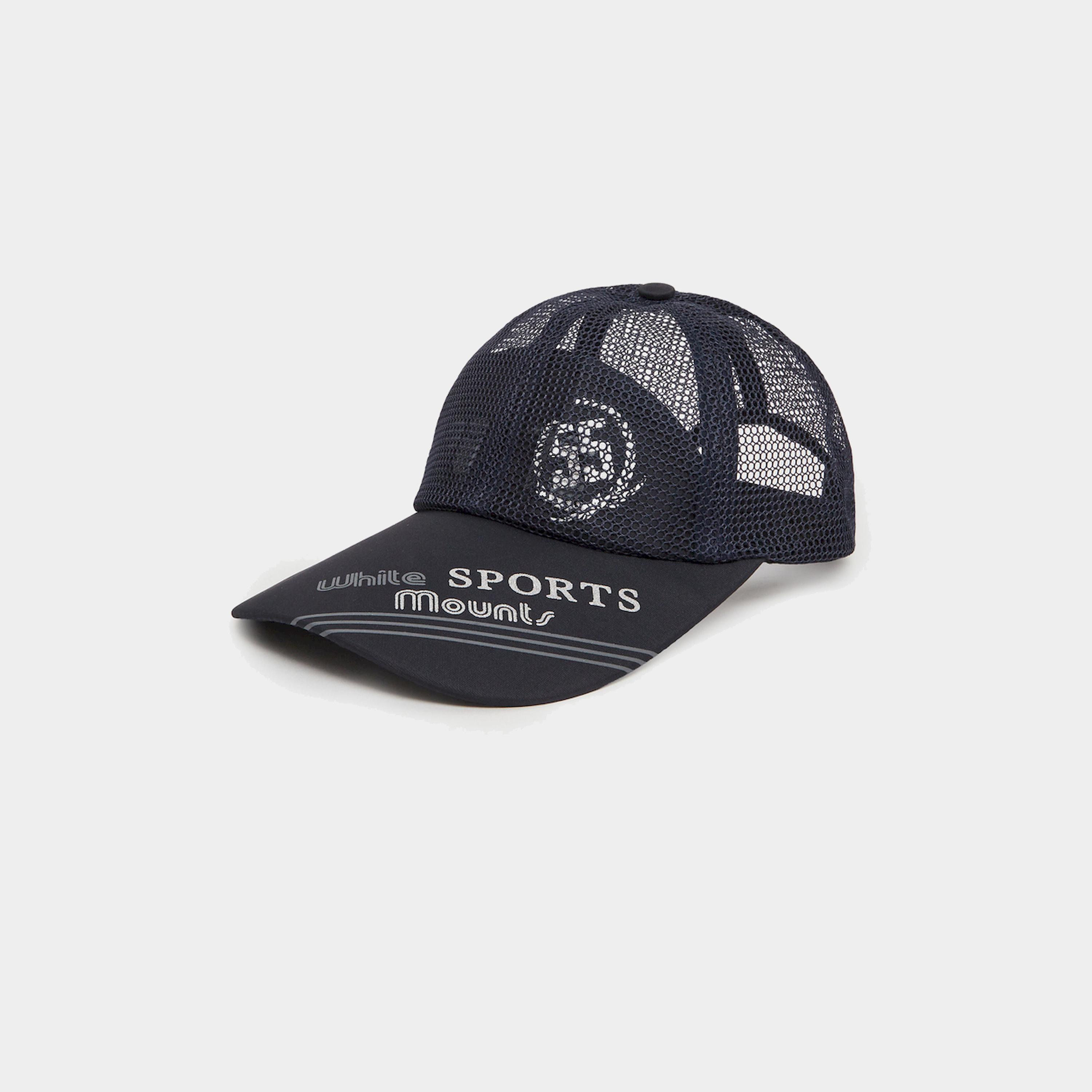 ستايلي - قبعة بيسبول مطبوعة لون أزرق داكن-men-caps-image-1