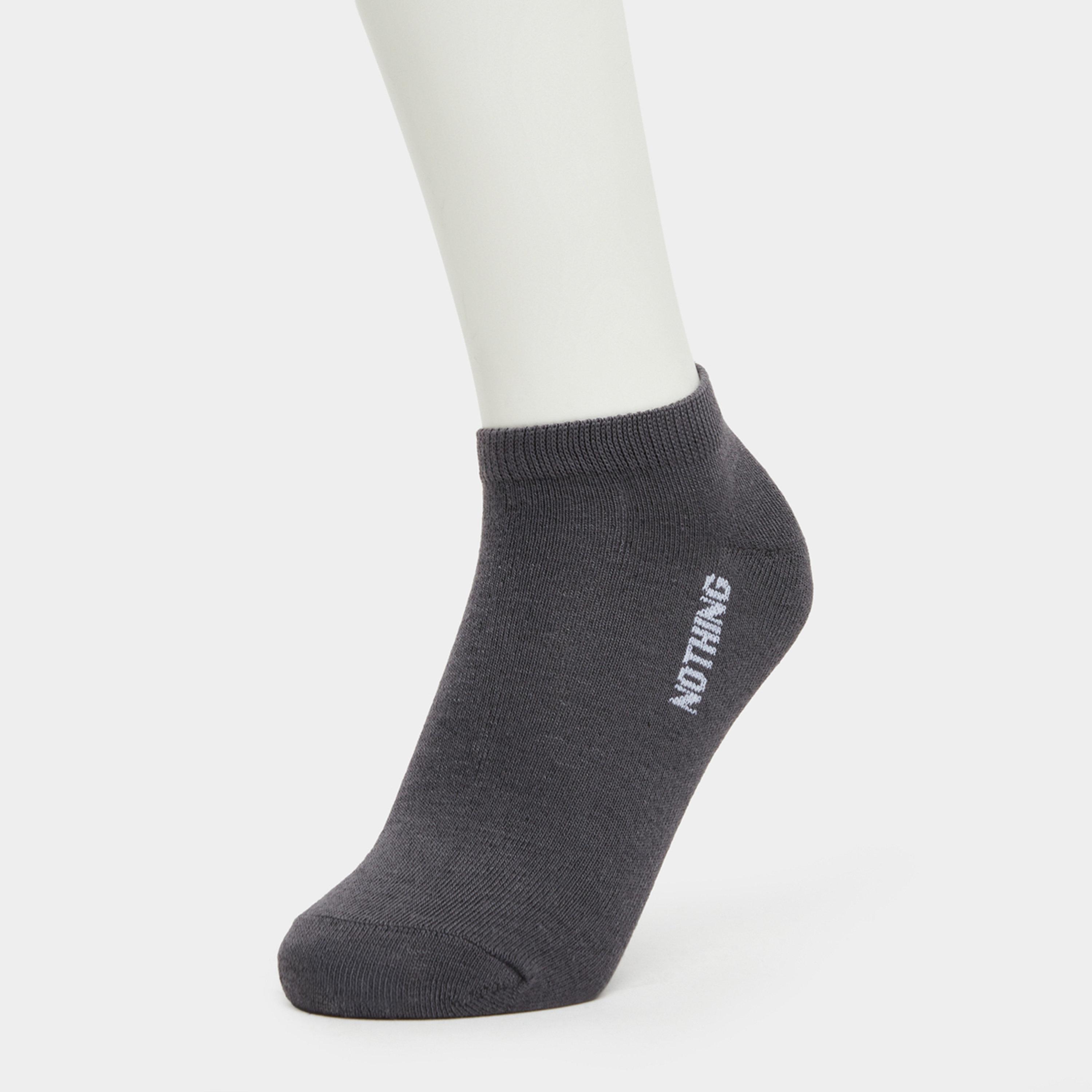 Styli Pack of 5 - Ribbed Cuff Ankle Socks-women-socksandstockings-image-2
