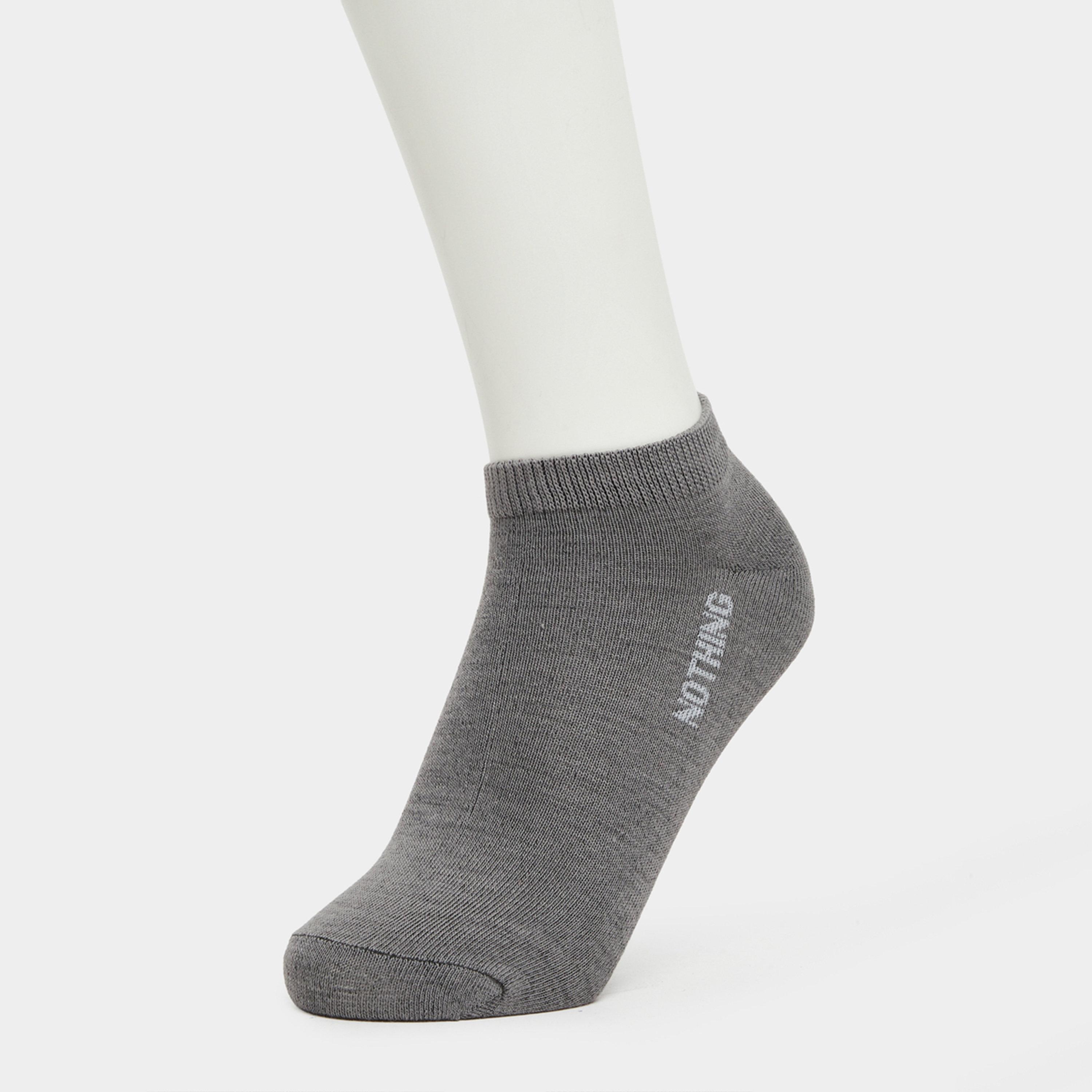 Styli Pack of 5 - Ribbed Cuff Ankle Socks-women-socksandstockings-image-6