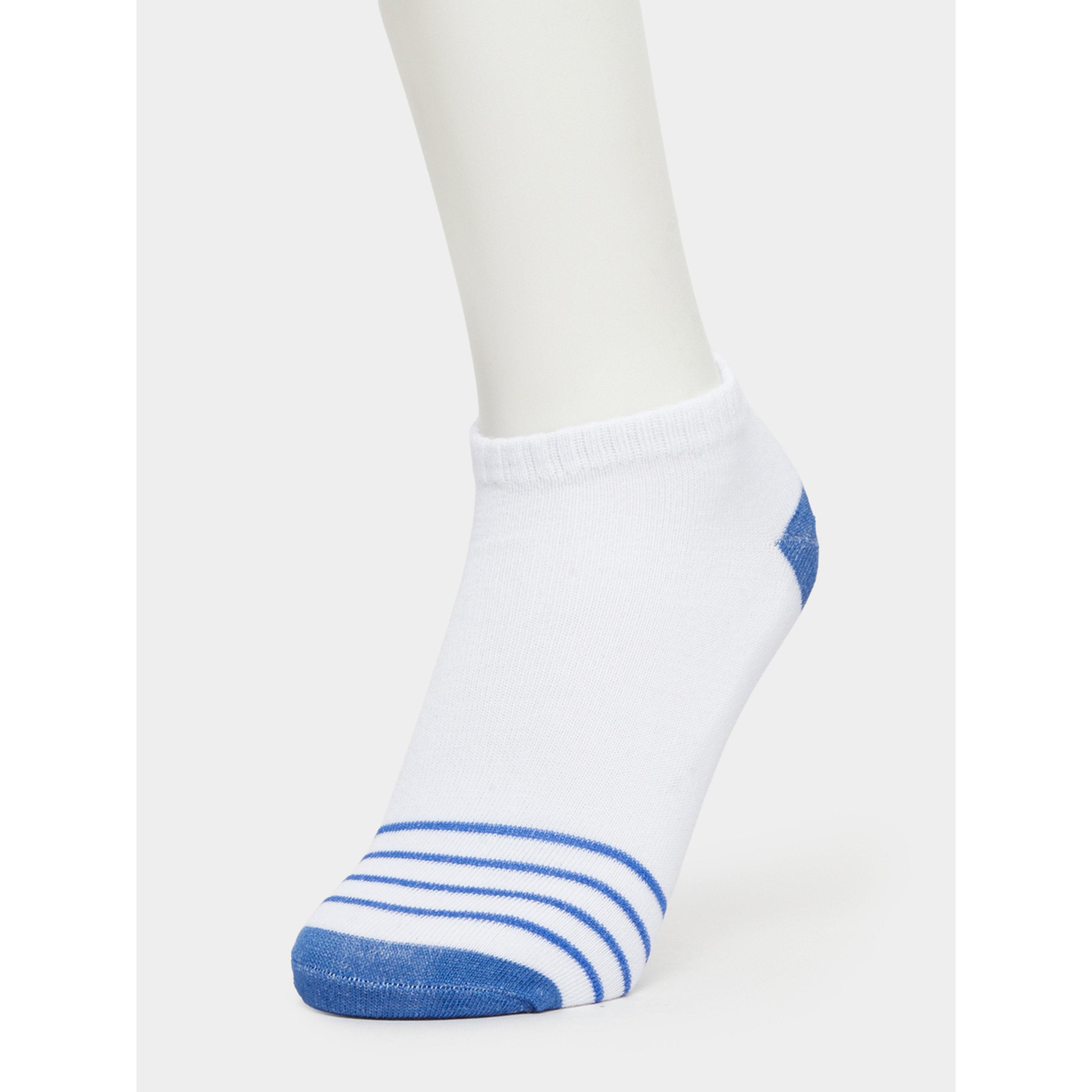 عبوة من 5 قطع جوارب كاحل مخططة-men-socks-image-4