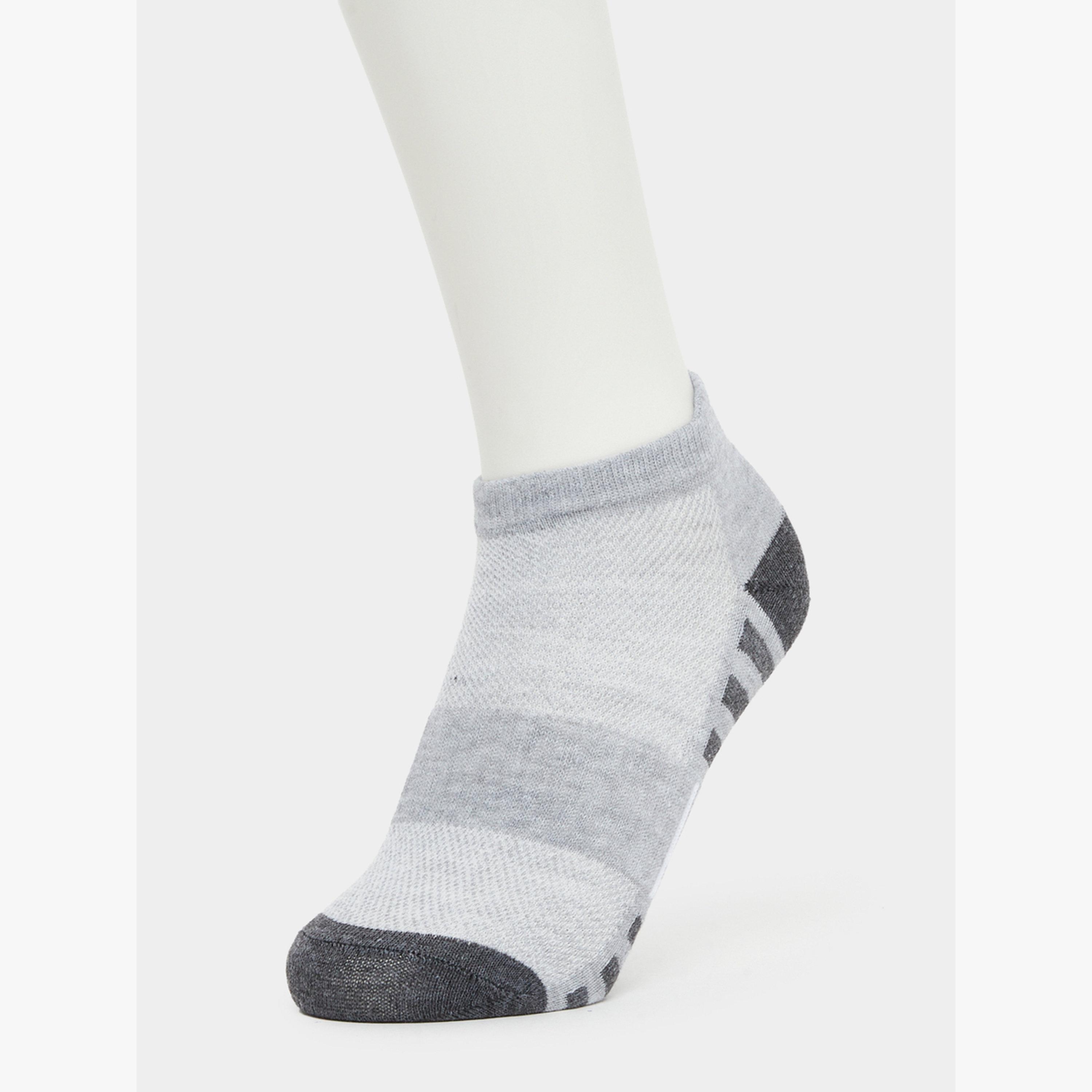 Styli Pack of 3 - Contrast Detail Ankle Socks-men-socks-image-4