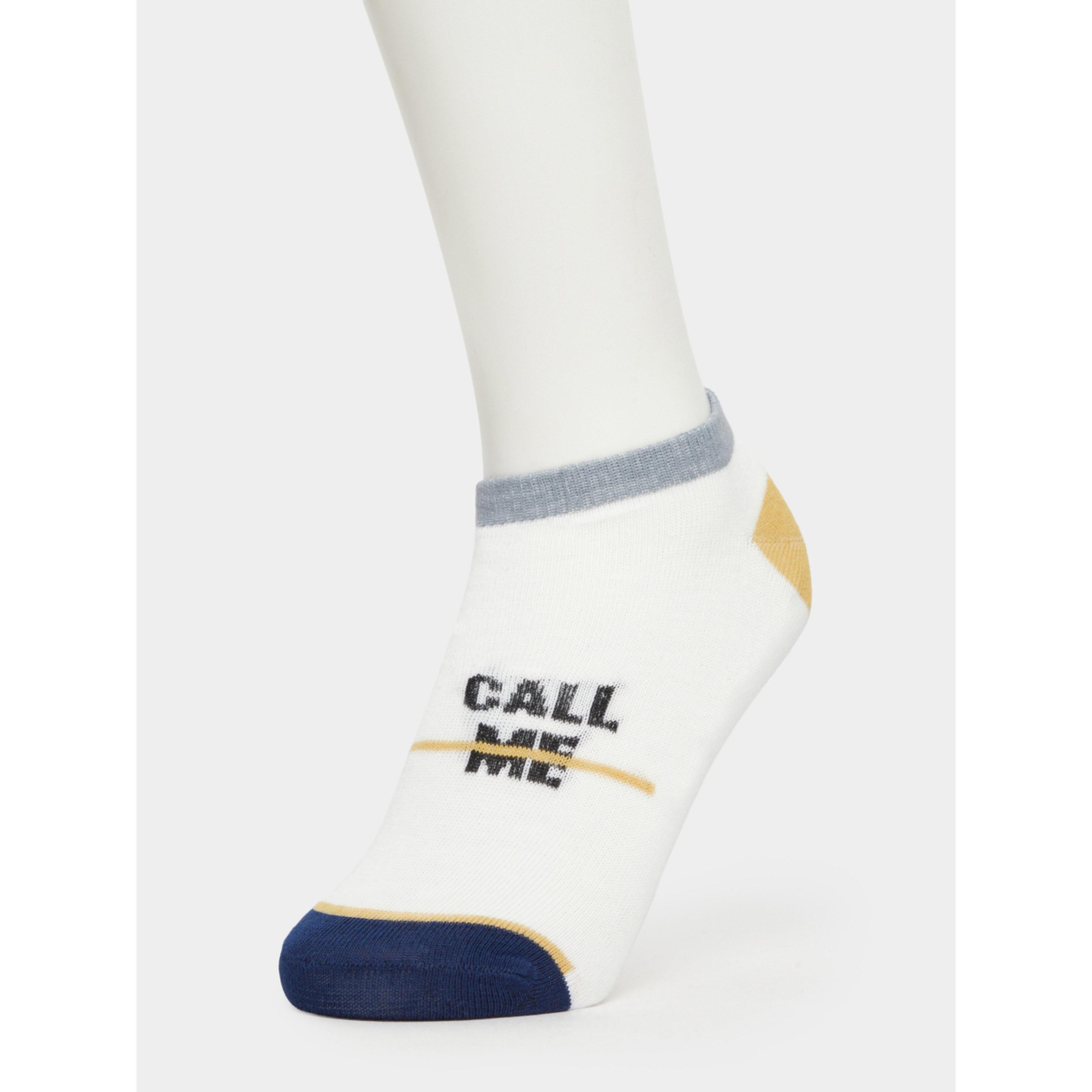 Styli Pack of 5 - Striped Detail Ankle Socks-men-socks-image-6