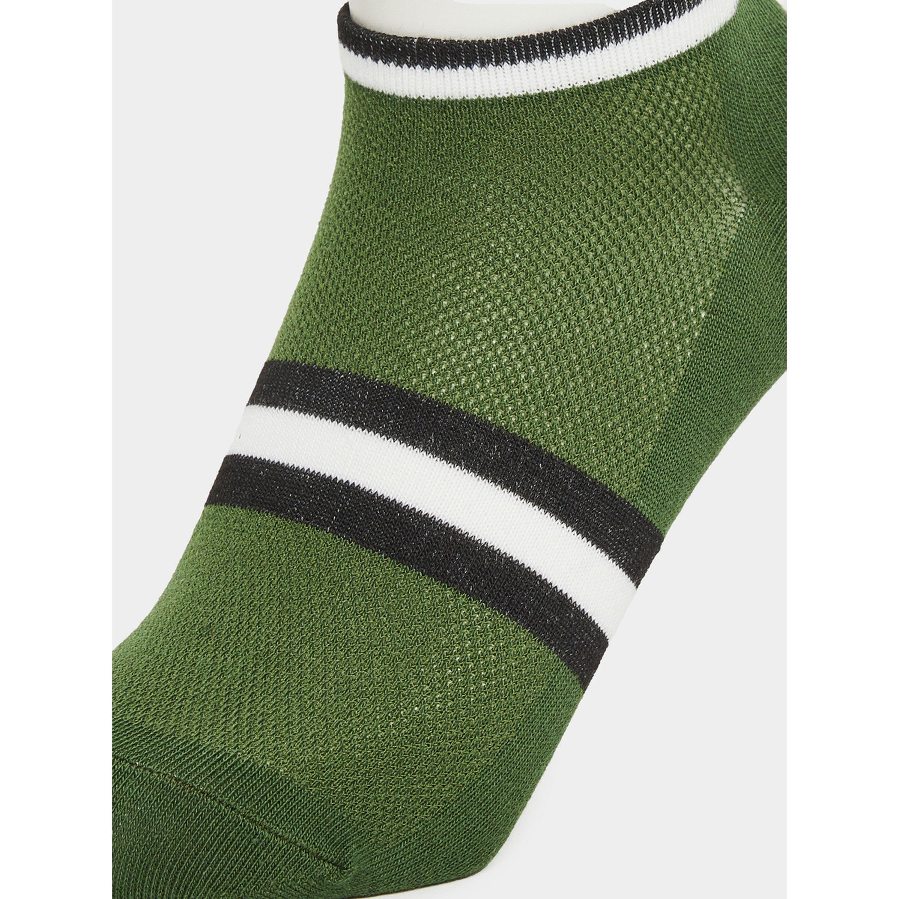 Styli Pack of 3 - Striped Detail Ankle Socks-men-socks-image-3