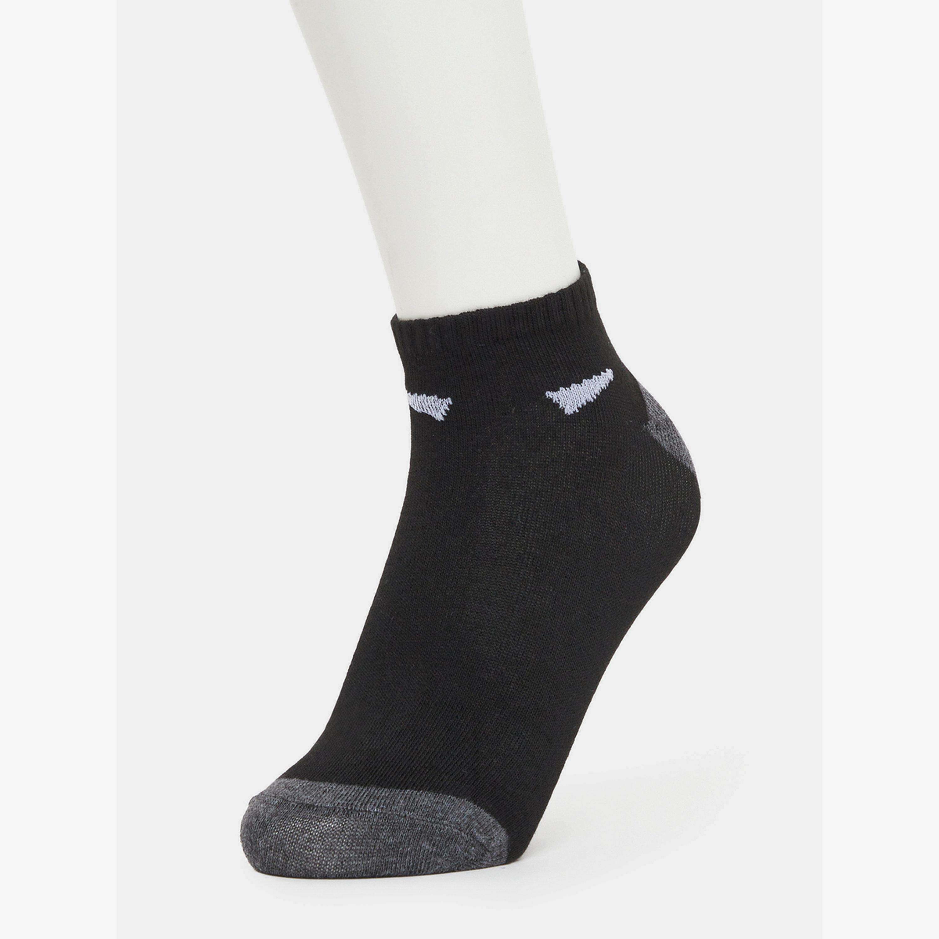 Styli Pack of 3 - Contrast Detail Ankle Socks-men-socks-image-2