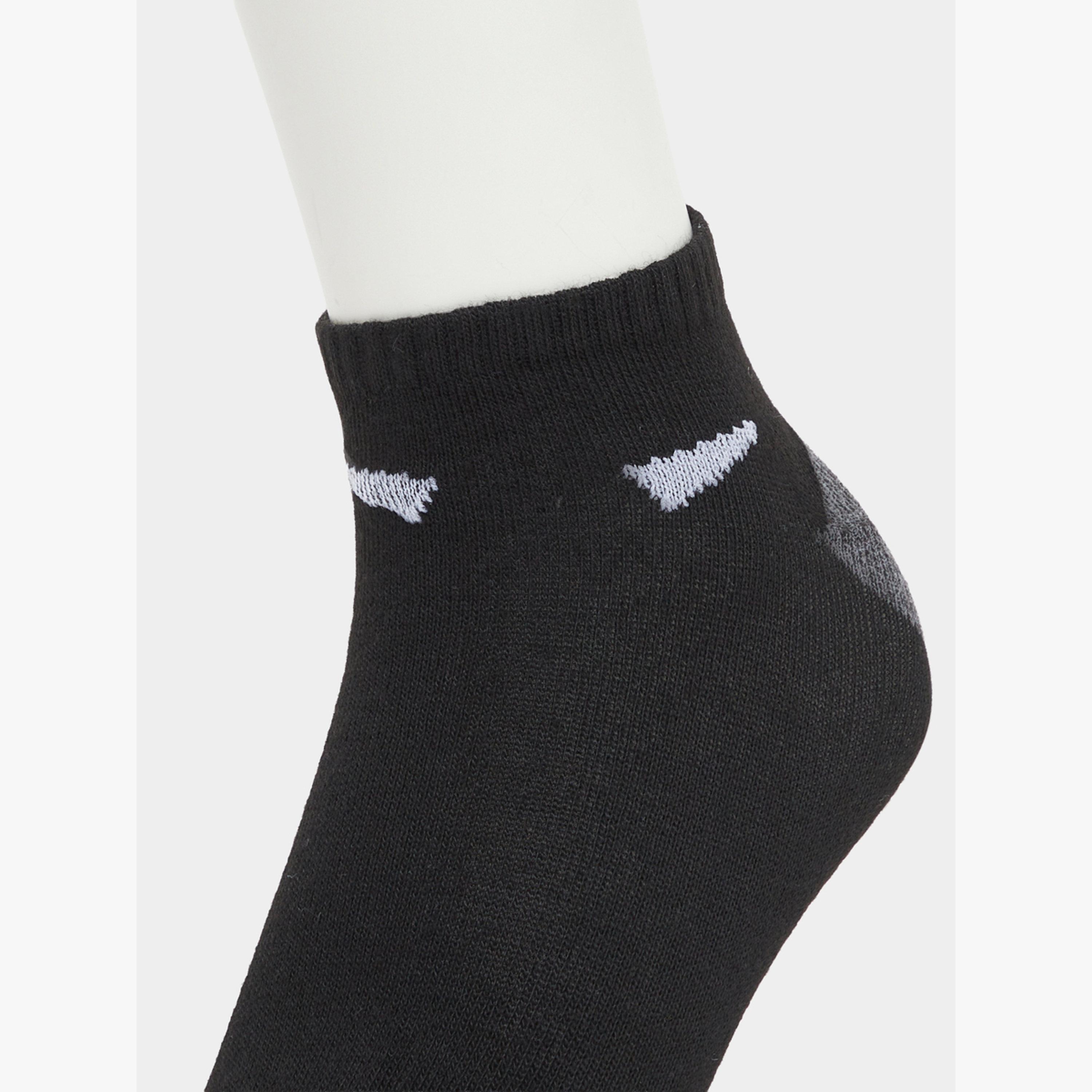 Styli Pack of 3 - Contrast Detail Ankle Socks-men-socks-image-3