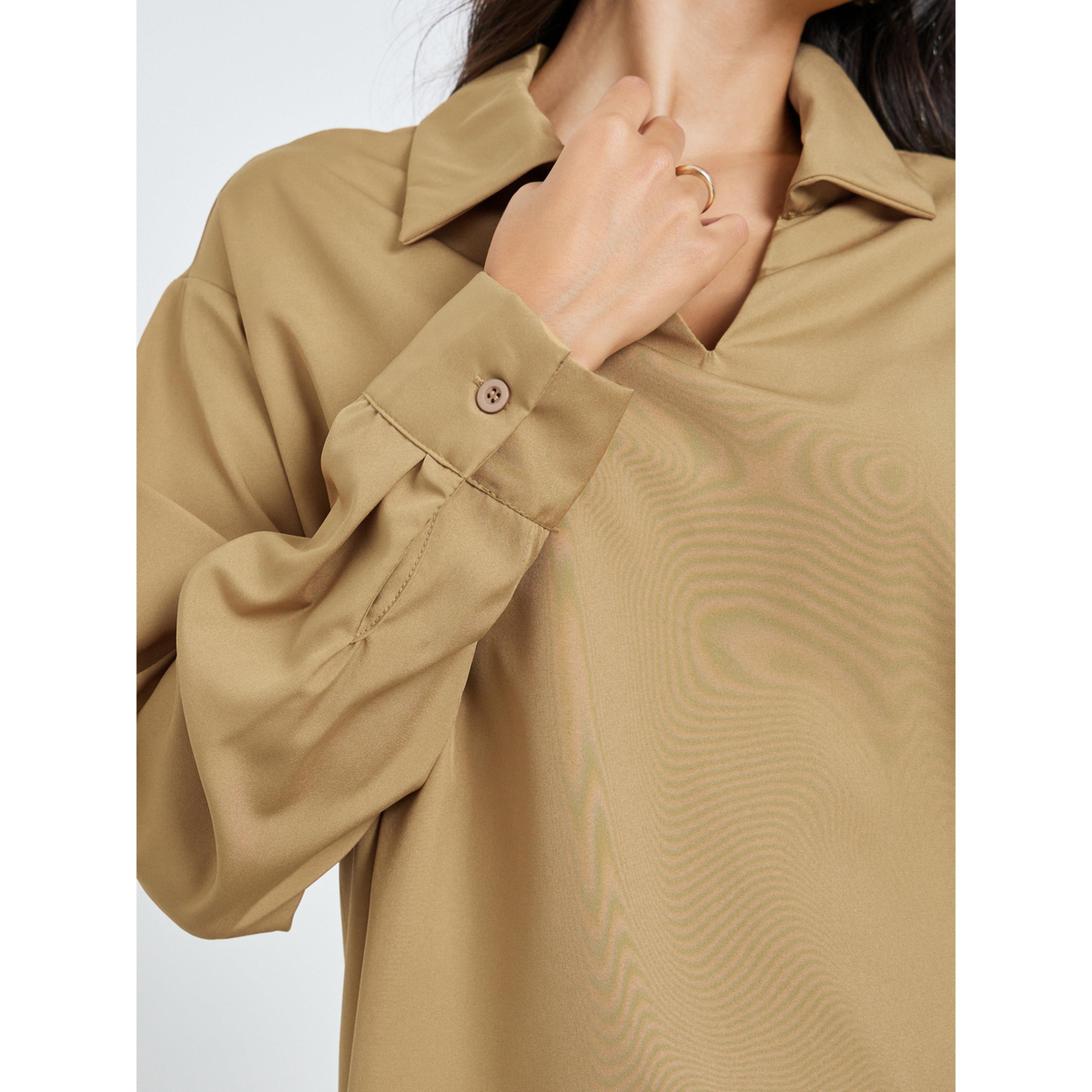 بلوزة بقصة مريحة وياقة مفتوحة-women-clothing-shirtsandblouses-blouses-image-5