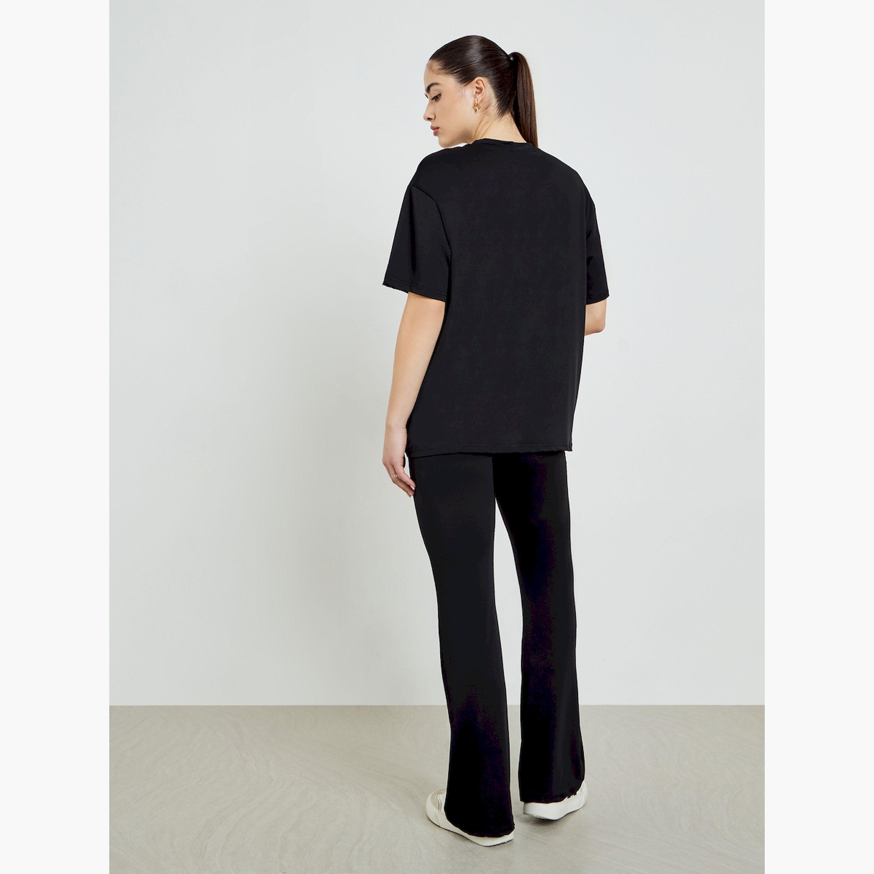 طقم منسق من ليقنز وتيشيرت بأكمام قصيرة-women-clothing-coordsets-image-6