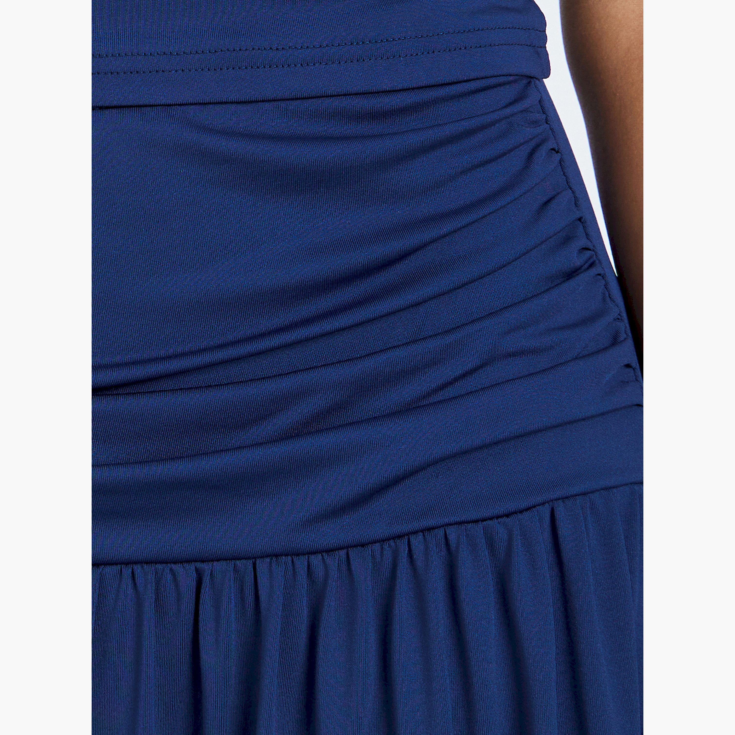 Styli Navy Knit Sleeveless Top and Maxi Skirt Co-Ords-women-clothing-coordsets-image-3