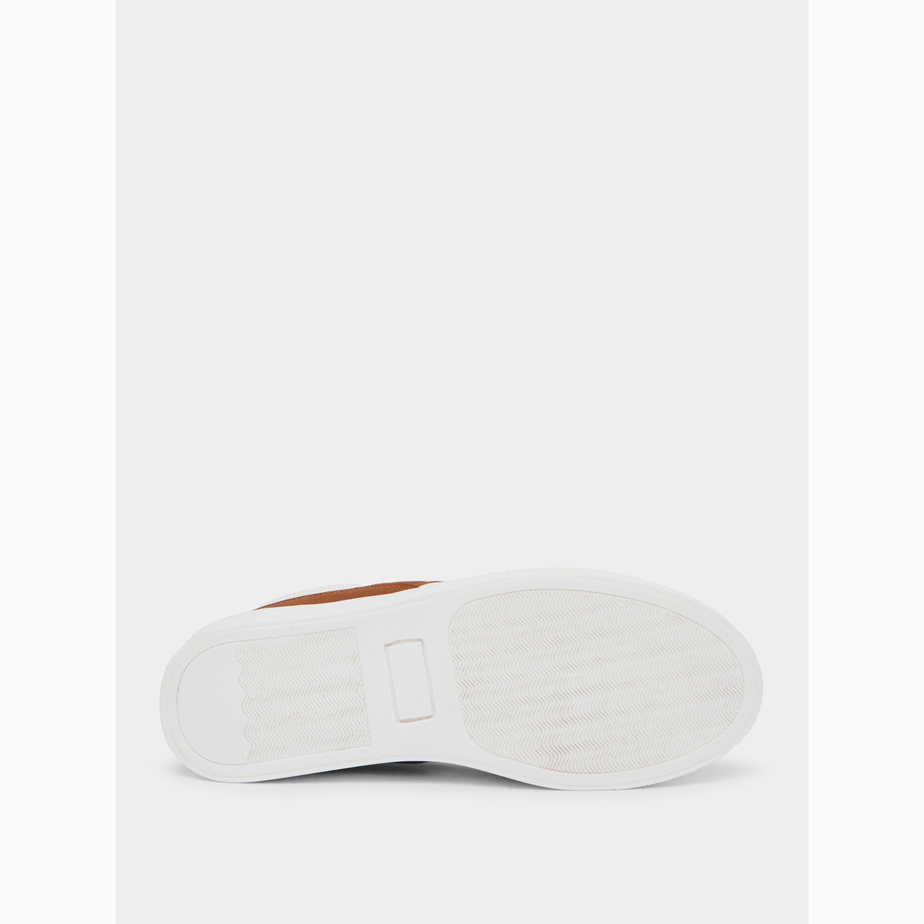 Styli Men White Court-Style Sneakers-men-shoes-sneakers-image-6