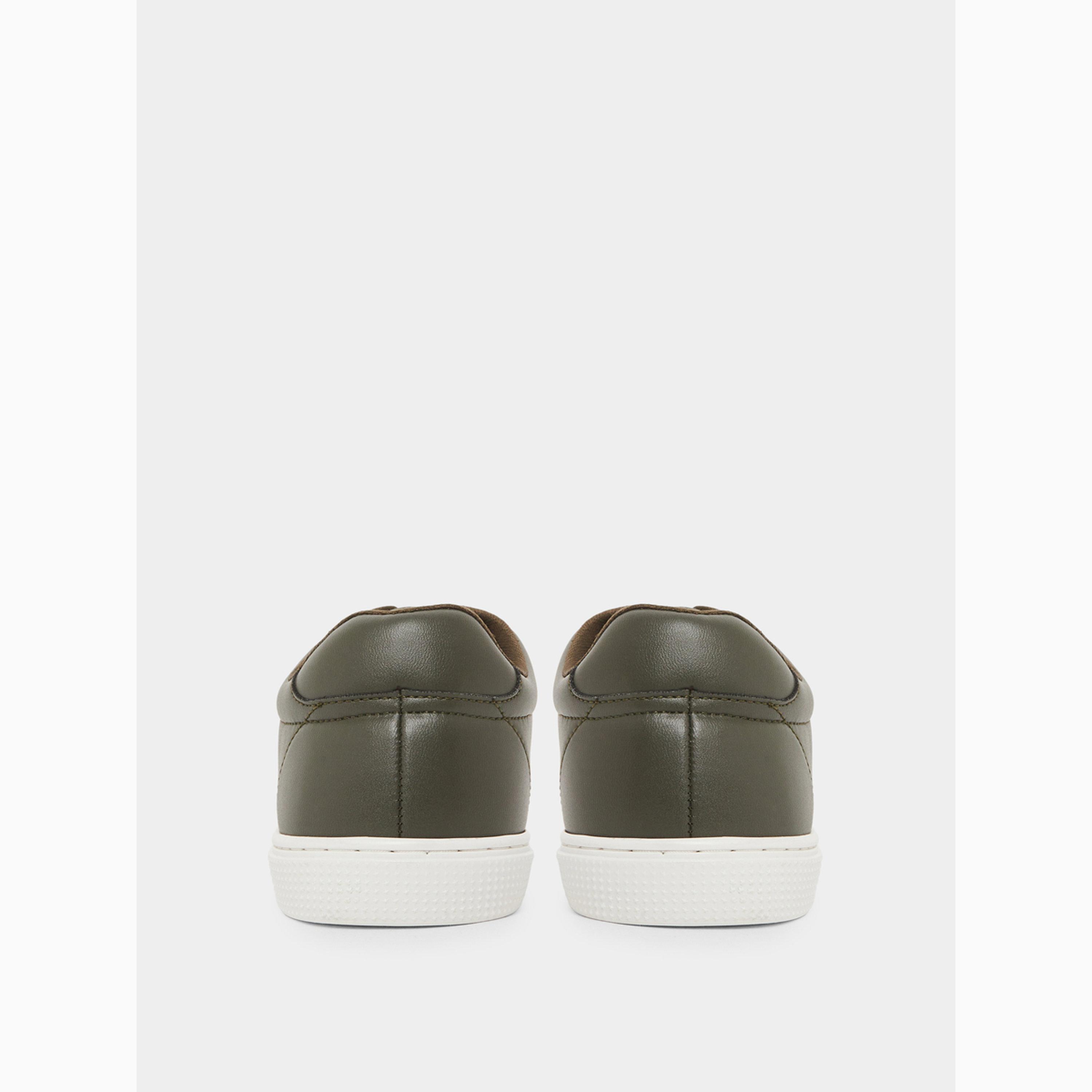 حذاء سنيكرز زيتوني برباط للرجال-men-shoes-sneakers-image-5