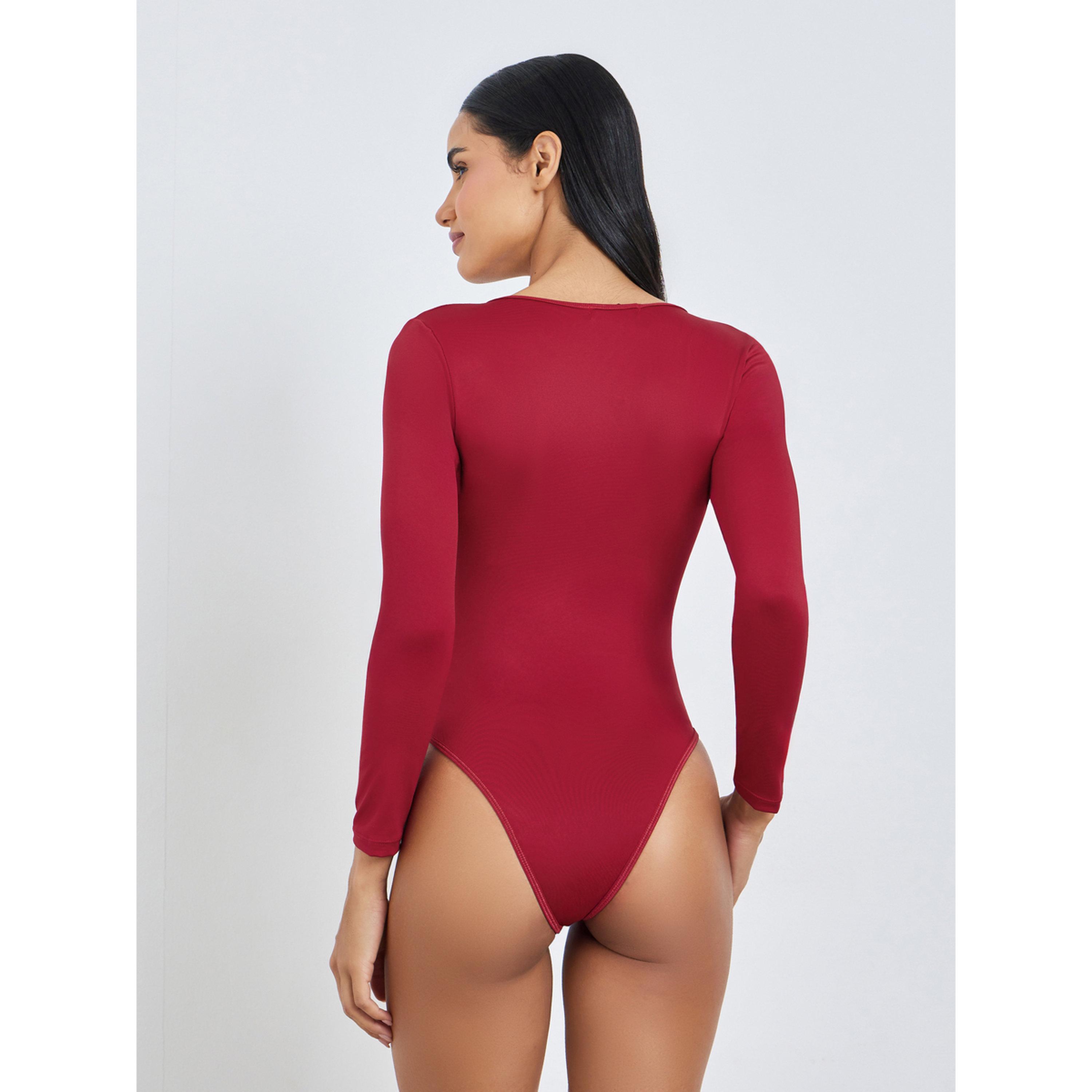 بودي سوت بتفاصيل شبكية ودانتيل-women-clothing-lingerie-babydollsandbodysuits-image-3
