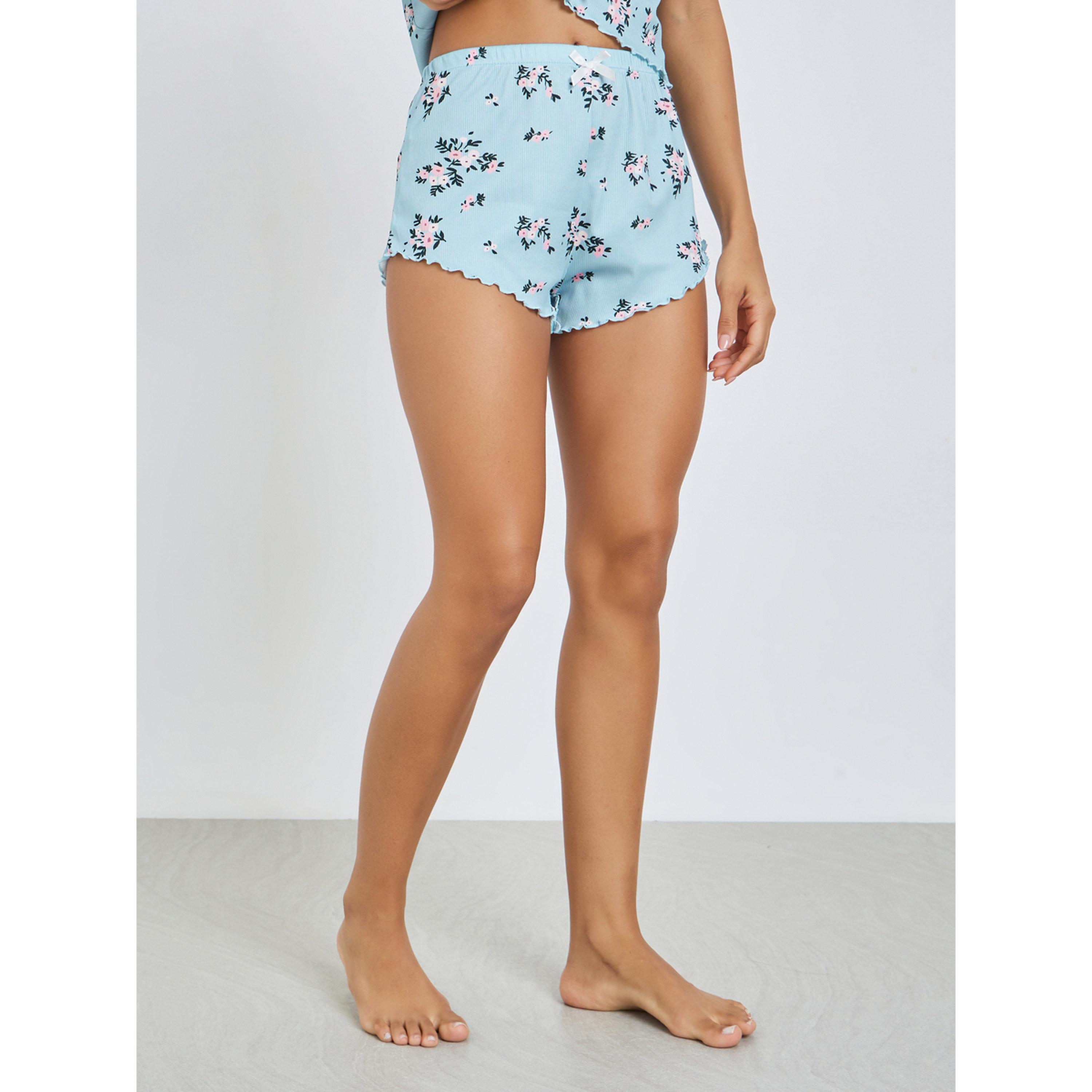 مجموعة من شورت داخلي وبلوزة كامي-women-clothing-lingerie-lingeriesets-image-4
