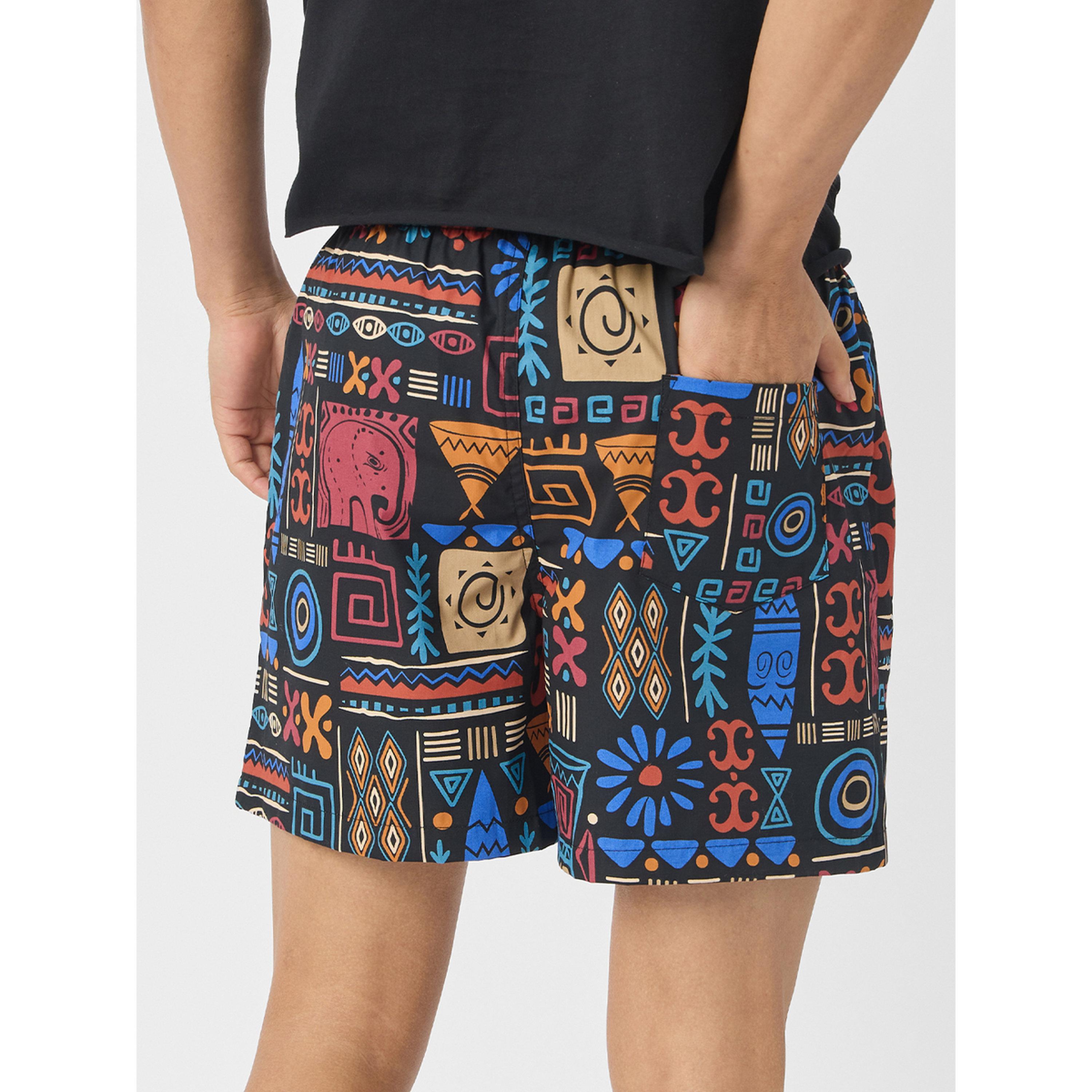 The Souled Store X Styli Men Black Tribal Print Boxers-men-clothing-innerwear-underwear-image-4