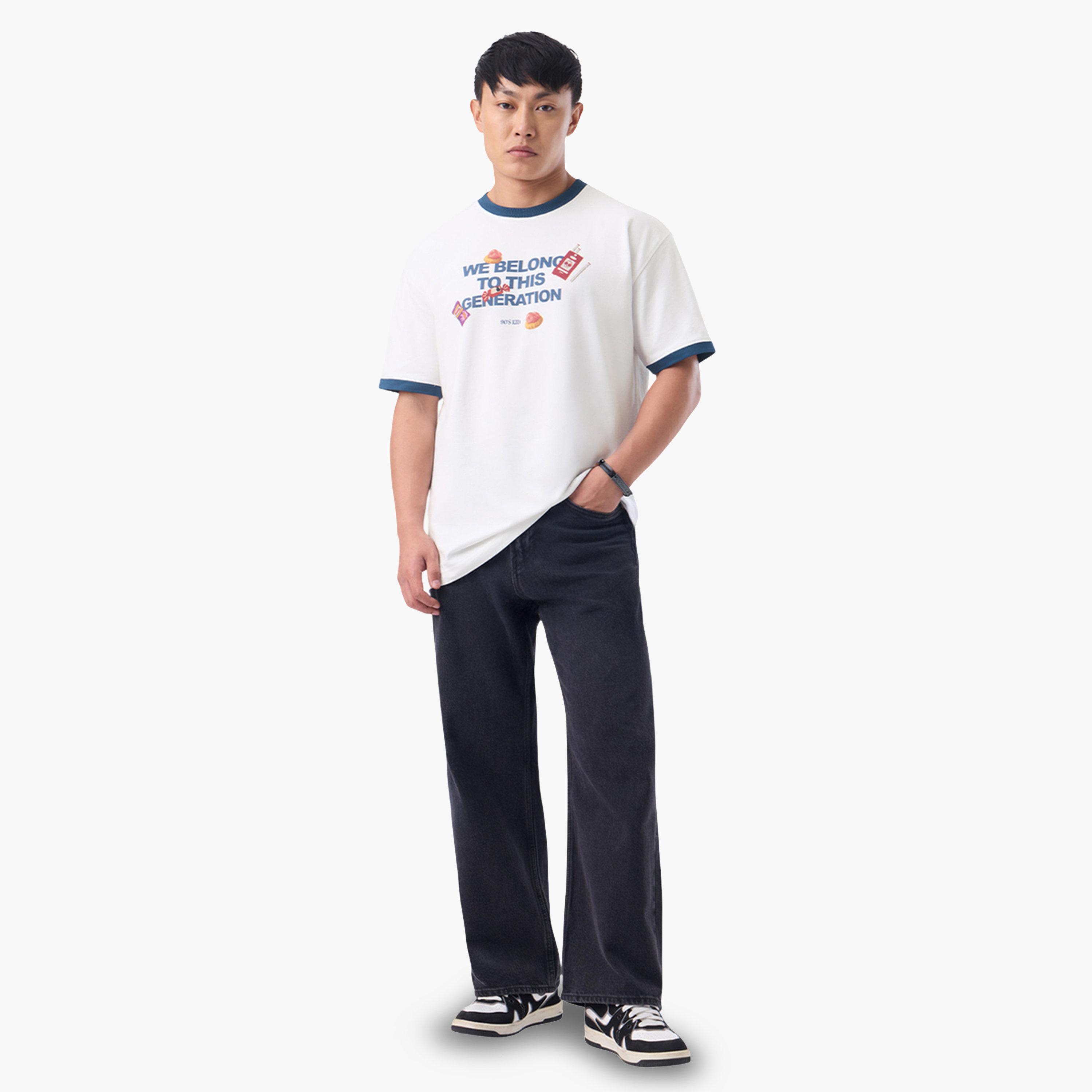 تيشيرت مطبع بقصة واسعة-men-clothing-tshirtsandpolos-tshirts-image-2