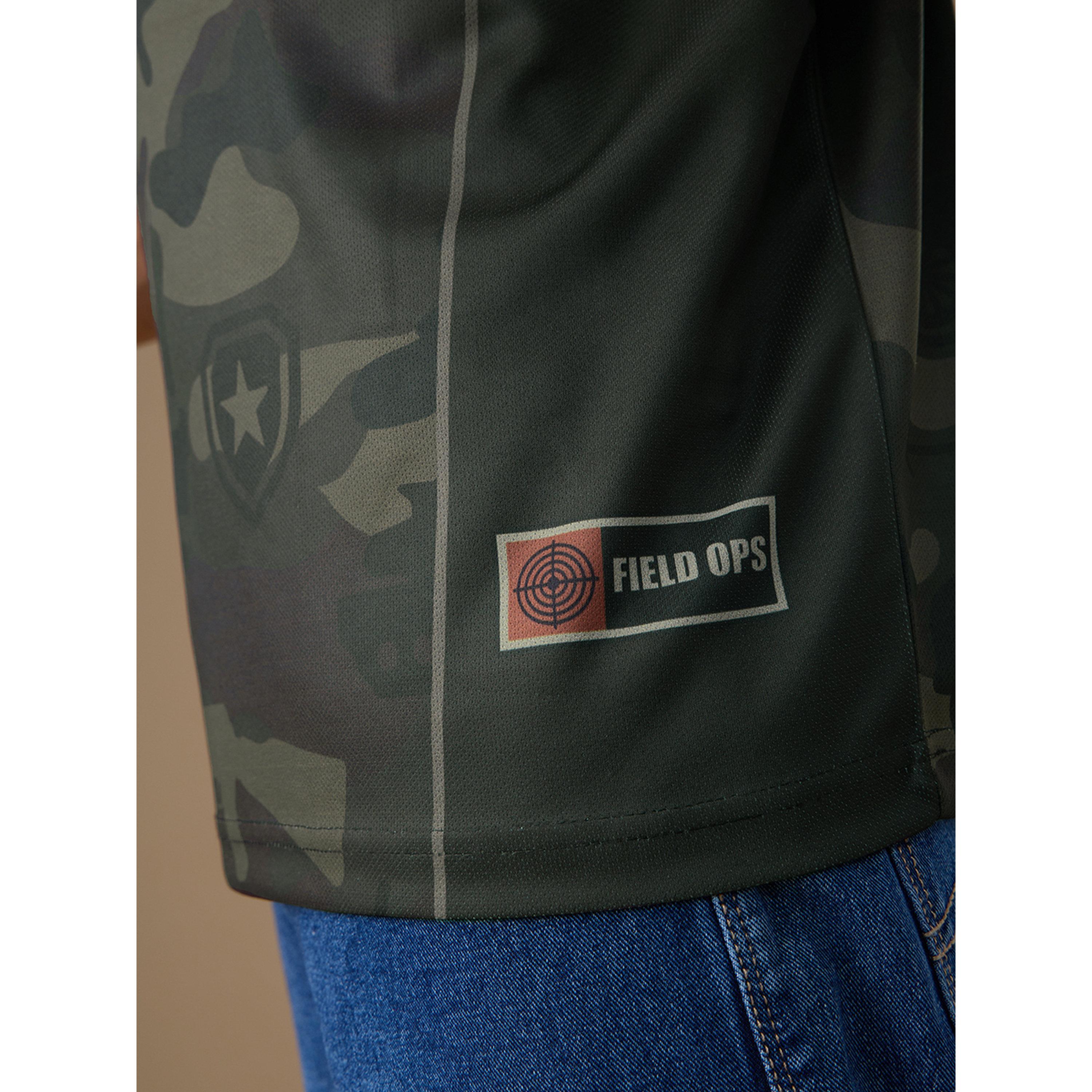 The Souled Store X Styli Men Camo Oversized V Neck Jersey  T-Shirt-men-clothing-tshirtsandpolos-tshirts-image-5