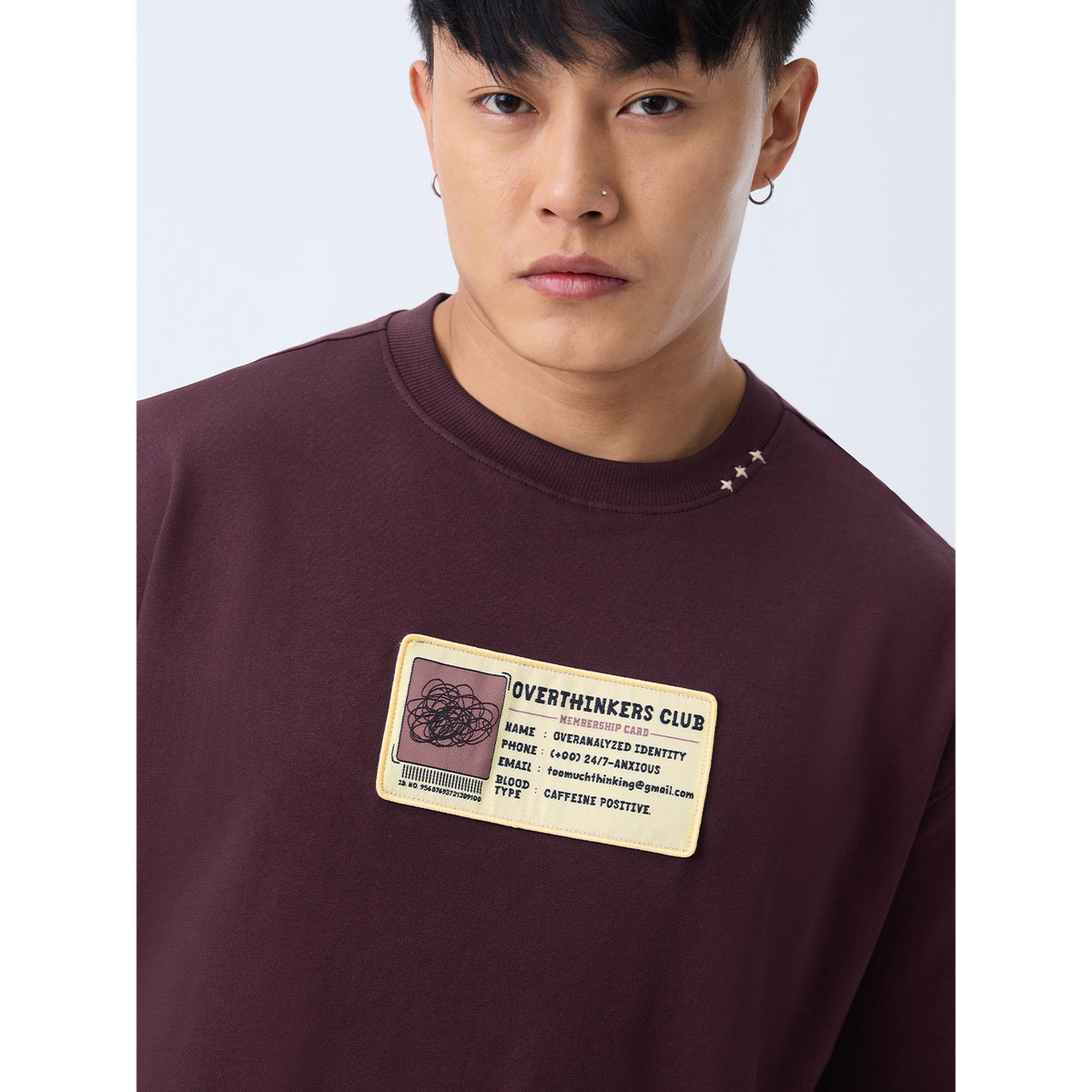 تيشيرت بقصة واسعة بتفاصيل شارة للرجال-men-clothing-tshirtsandpolos-tshirts-image-5