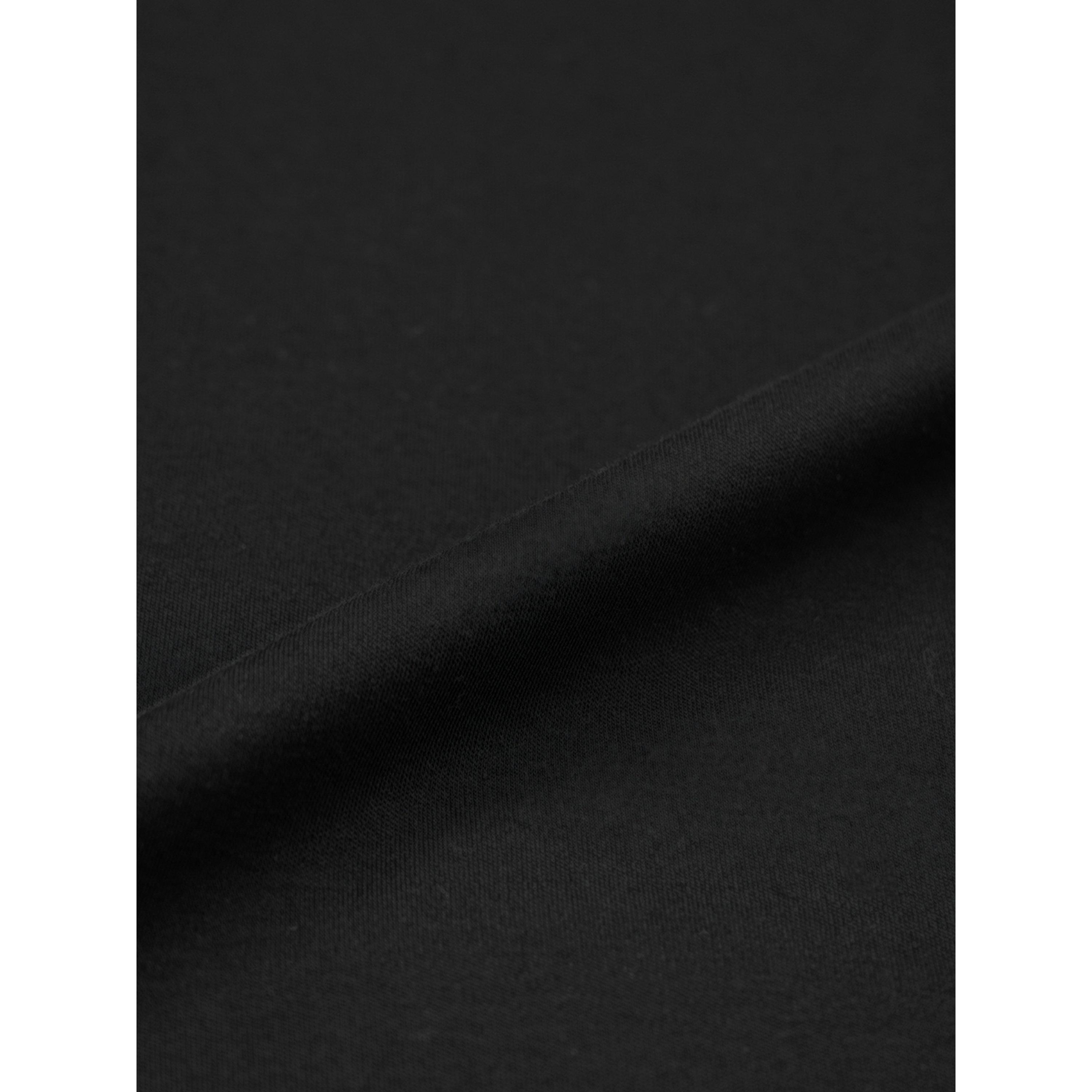 The Souled Store X Styli Men Black Relaxed Fit Crew Neck T-Shirt-men-clothing-tshirtsandpolos-tshirts-image-6