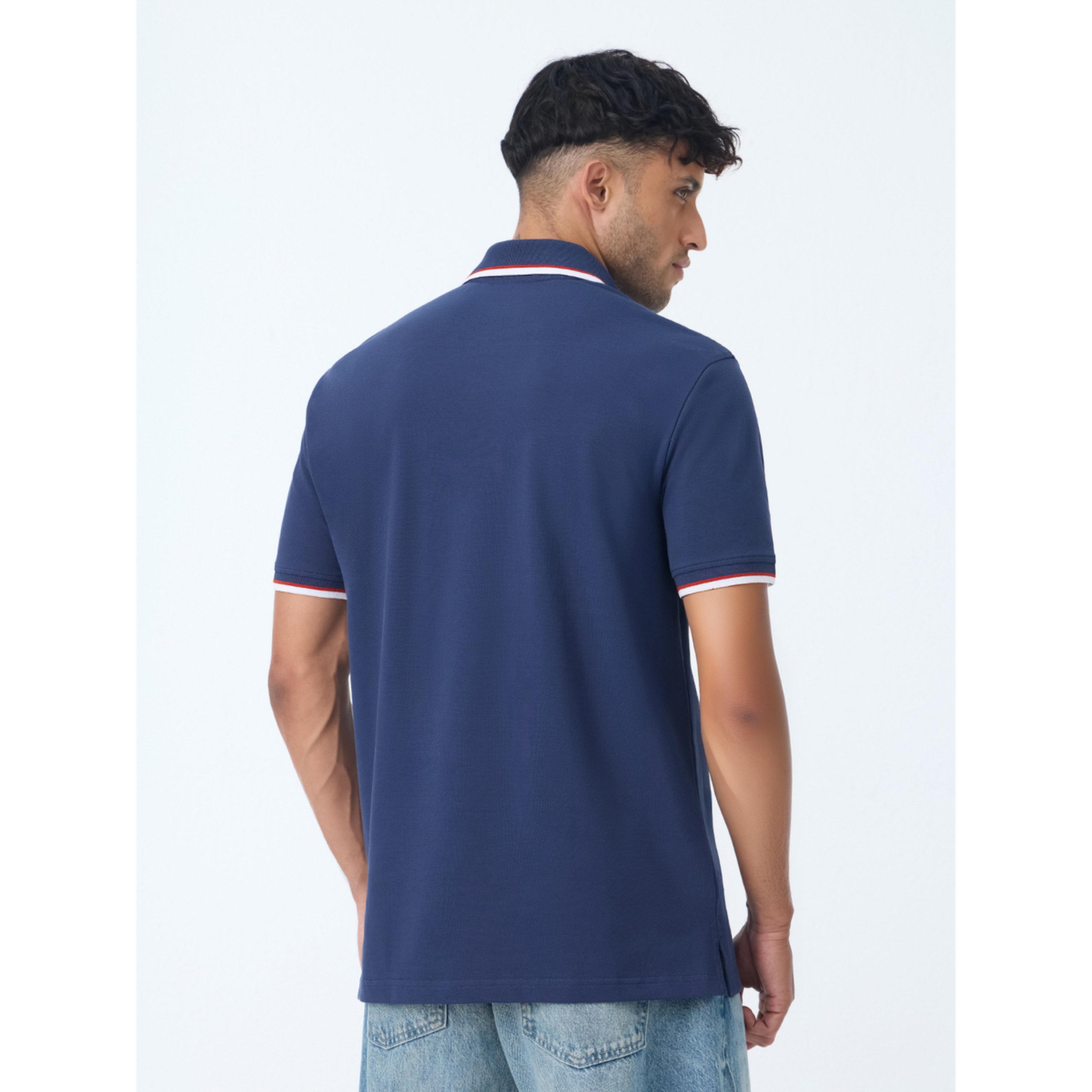 قميص بولو قطن بحواف مربعات-men-clothing-tshirtsandpolos-polos-image-3