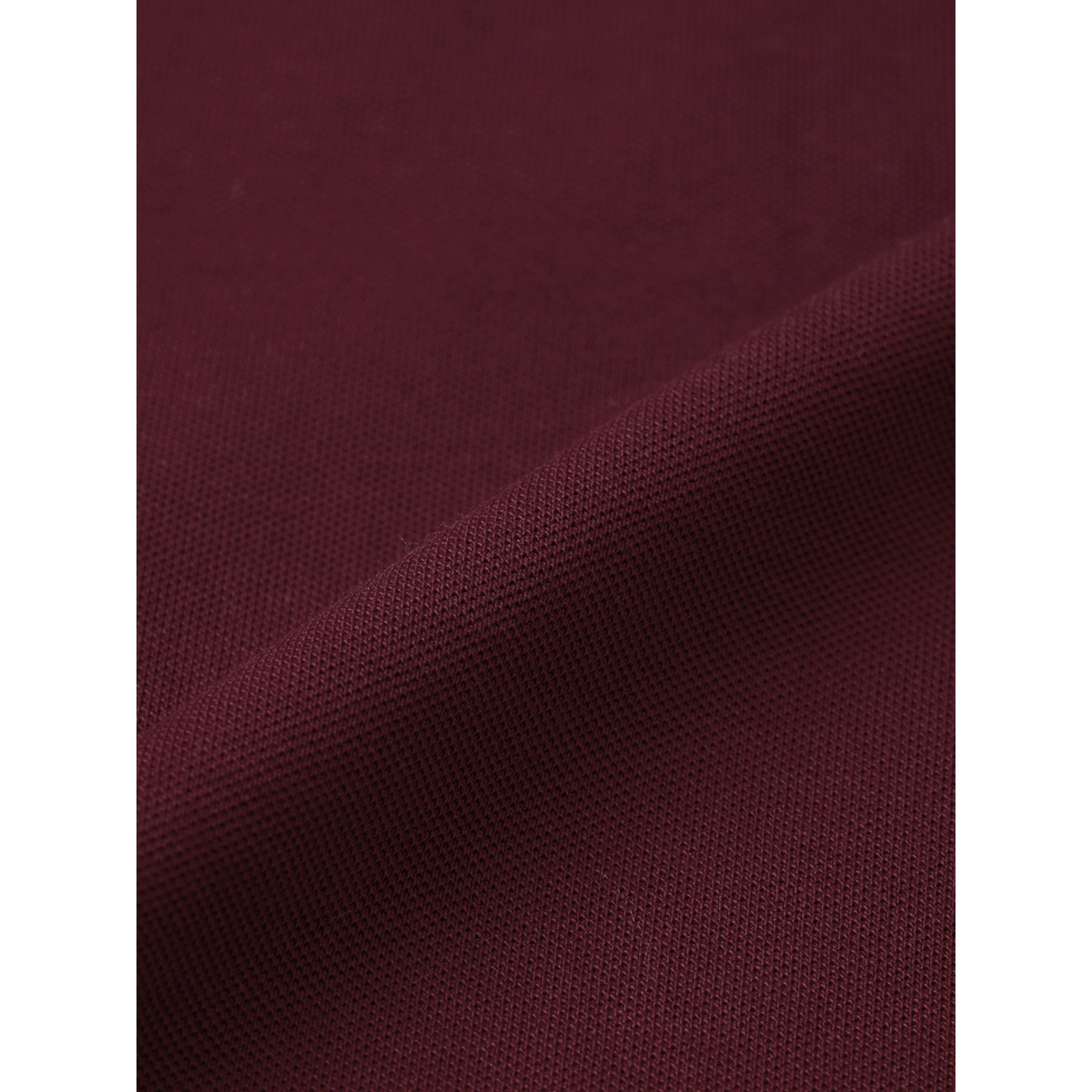 The Souled Store X Styli Men Burgundy Solid Pique Polo-men-clothing-tshirtsandpolos-polos-image-5