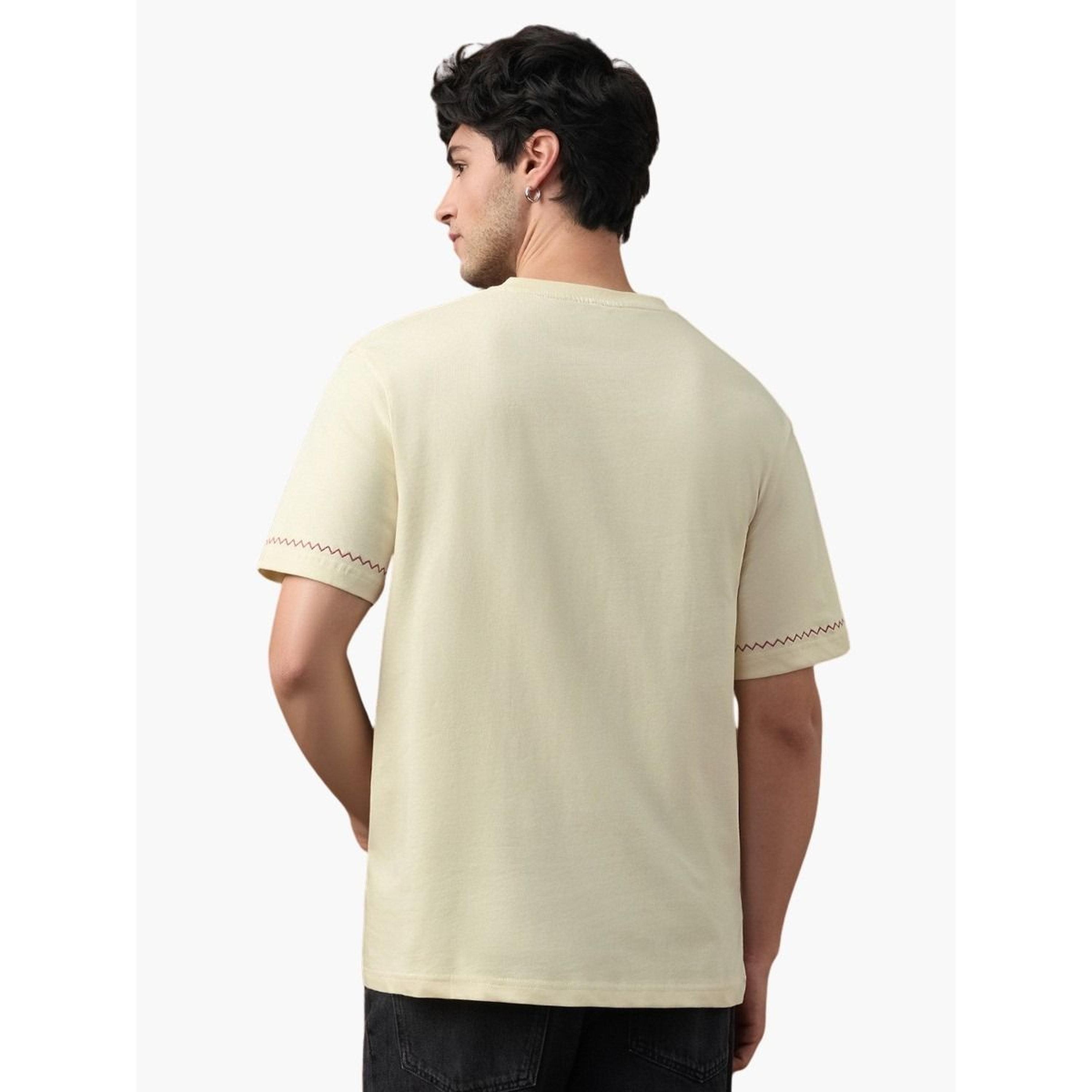 The Souled Store X Styli Off White Embroidered Relaxed Fit T-Shirt-men-clothing-tshirtsandpolos-tshirts-image-3