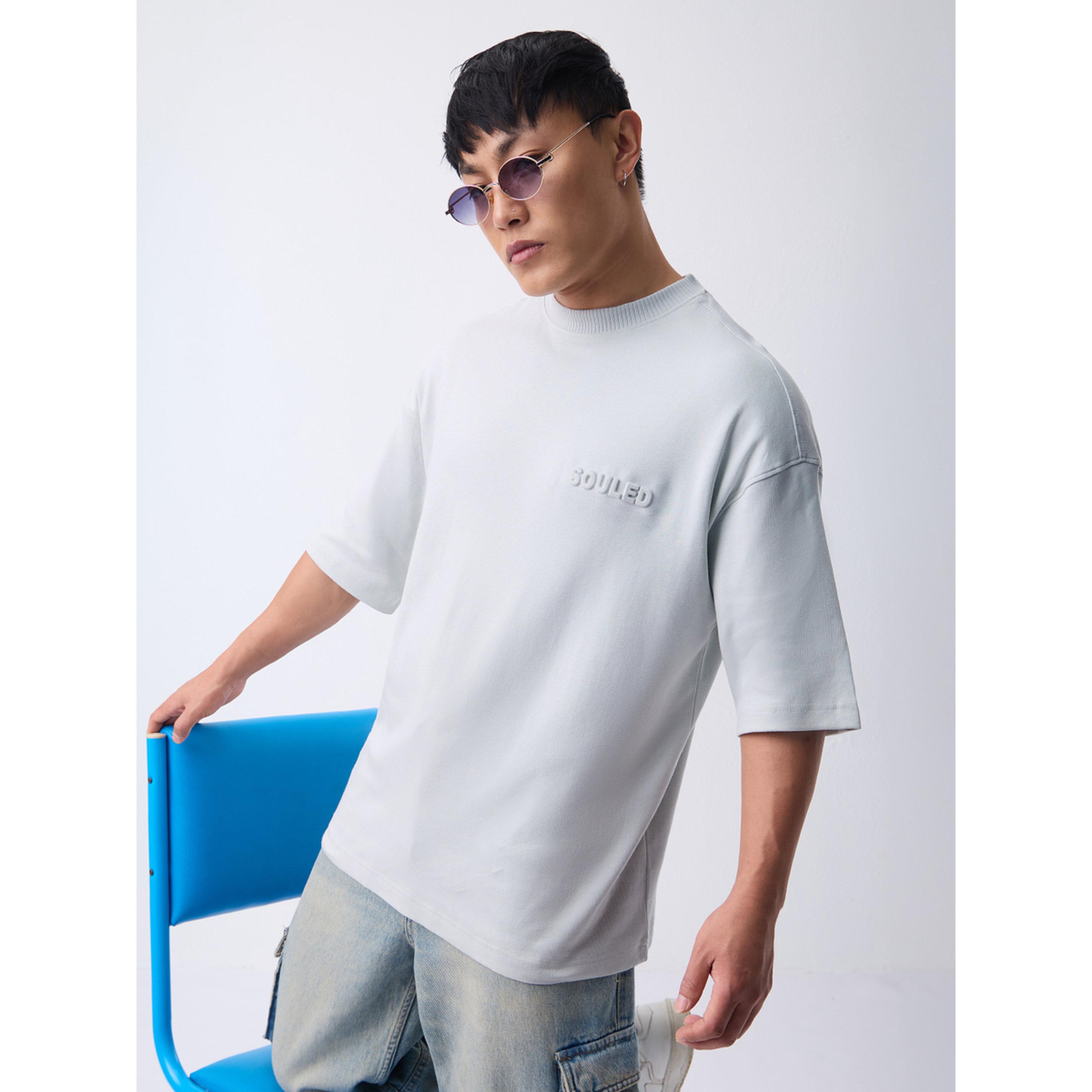 The Souled Store X Styli Men Grey Super Oversized Longline T-Shirt-men-clothing-tshirtsandpolos-tshirts-image-4