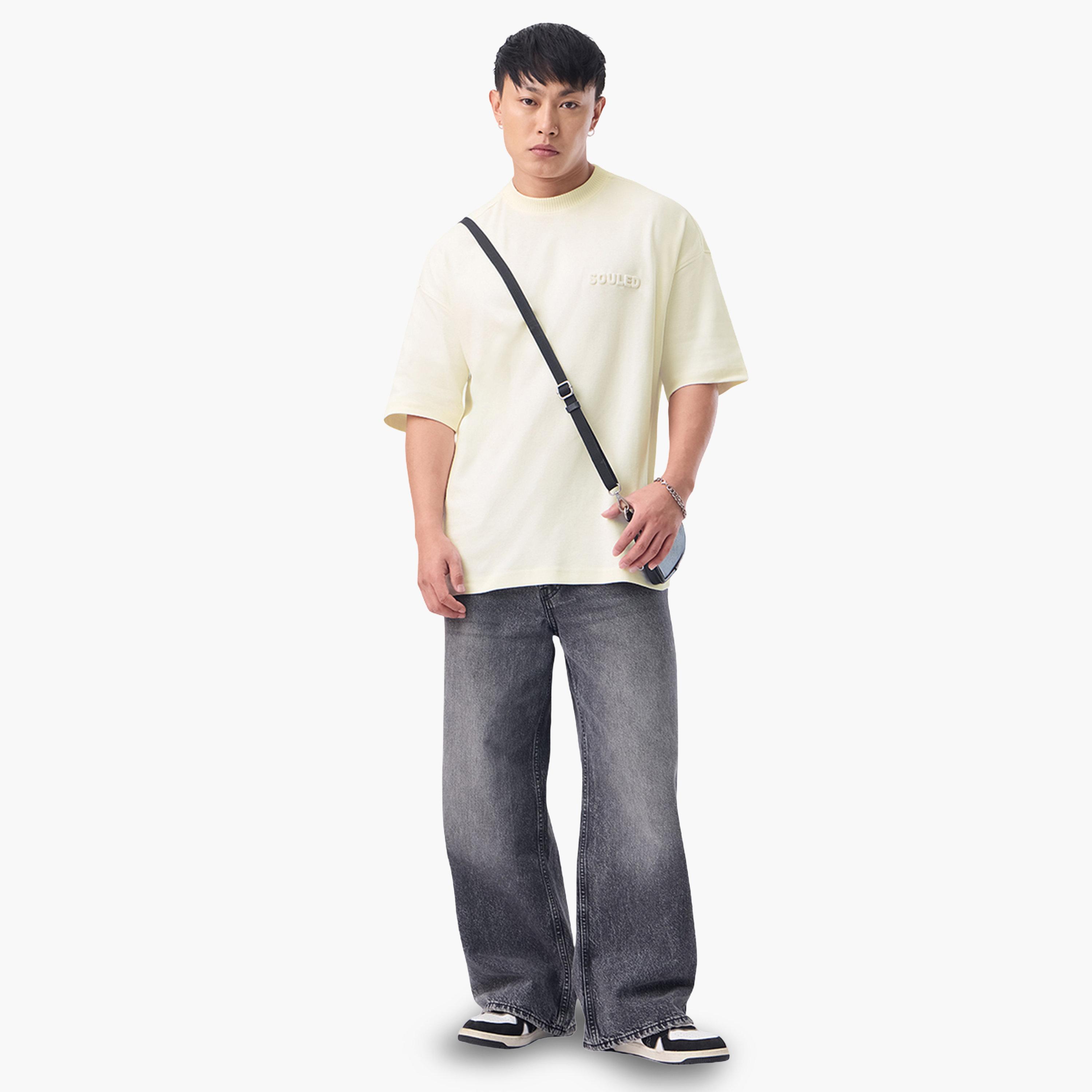 تيشيرت قطن بقصة واسعة-men-clothing-tshirtsandpolos-tshirts-image-2
