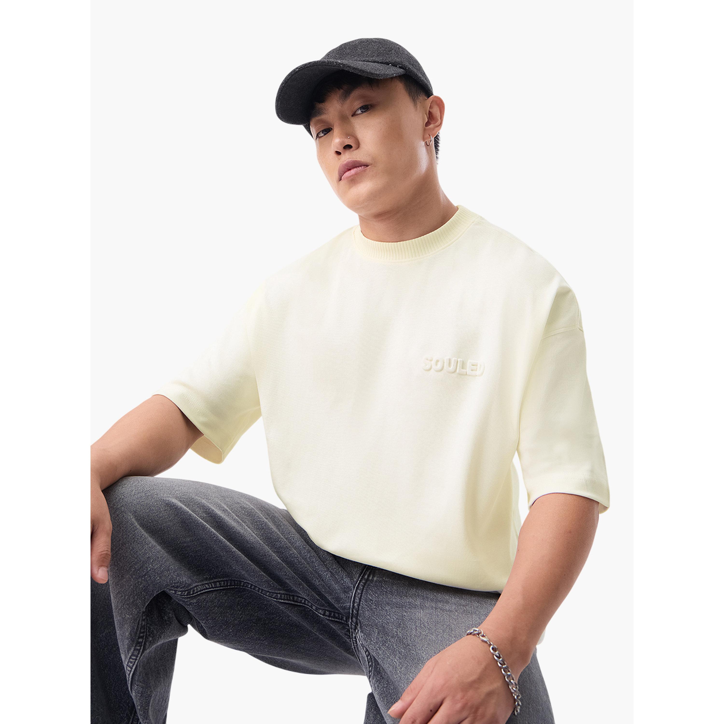 تيشيرت قطن بقصة واسعة-men-clothing-tshirtsandpolos-tshirts-image-4