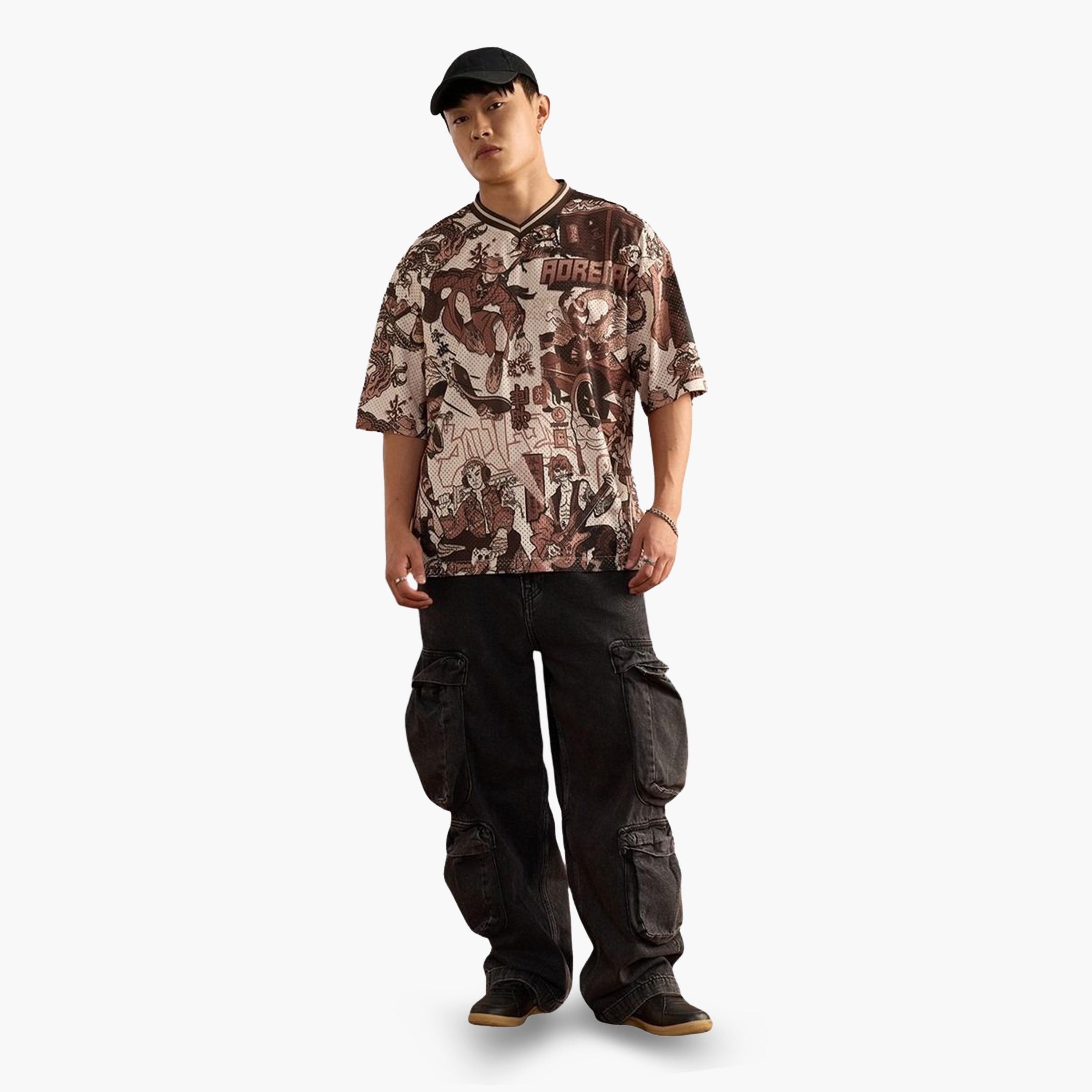 تيشيرت جيرسي بتصميم جرافيك مقاس كبير-men-clothing-tshirtsandpolos-tshirts-image-2