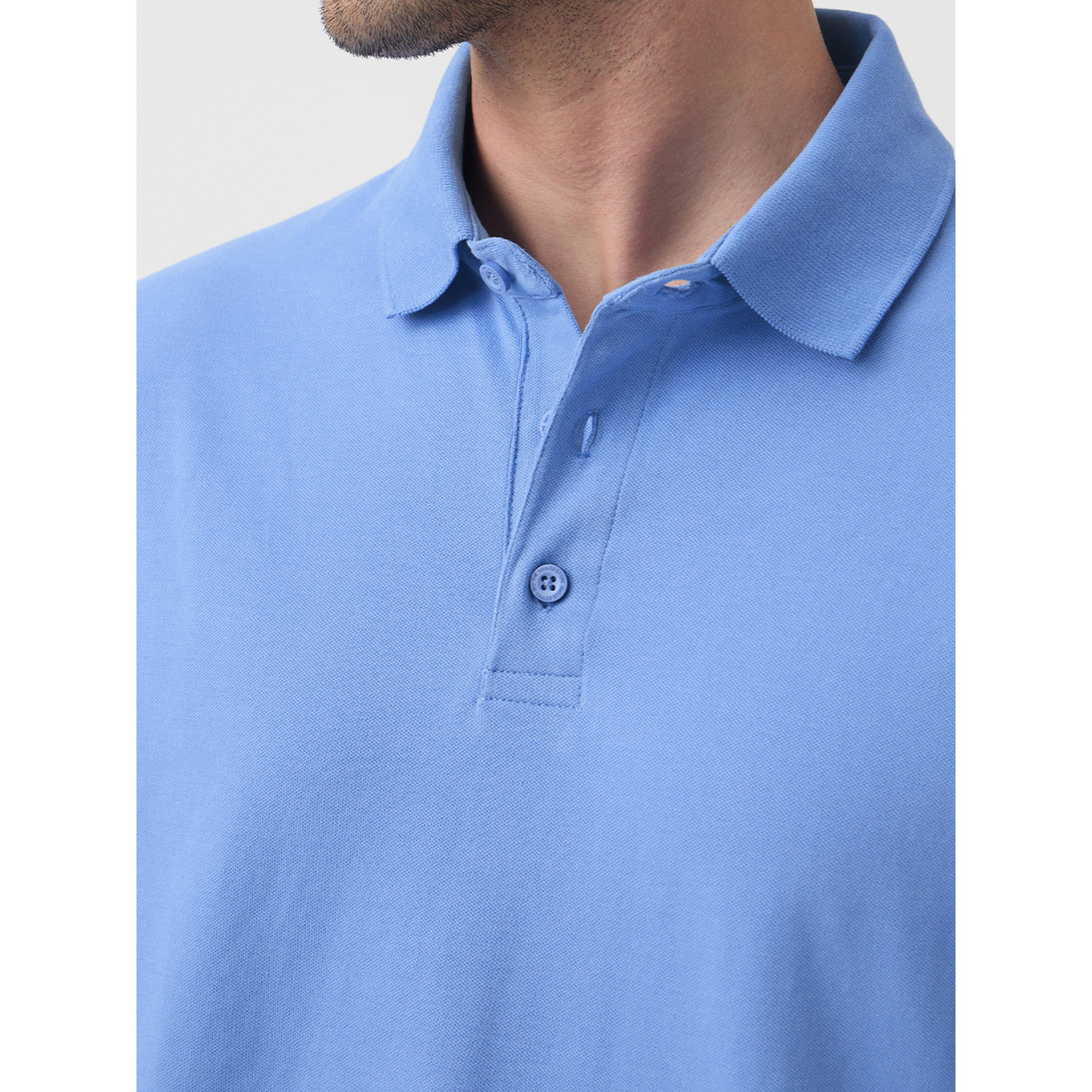 قميص بولو بأكمام قصيرة بمزيج القطن-men-clothing-tshirtsandpolos-polos-image-6